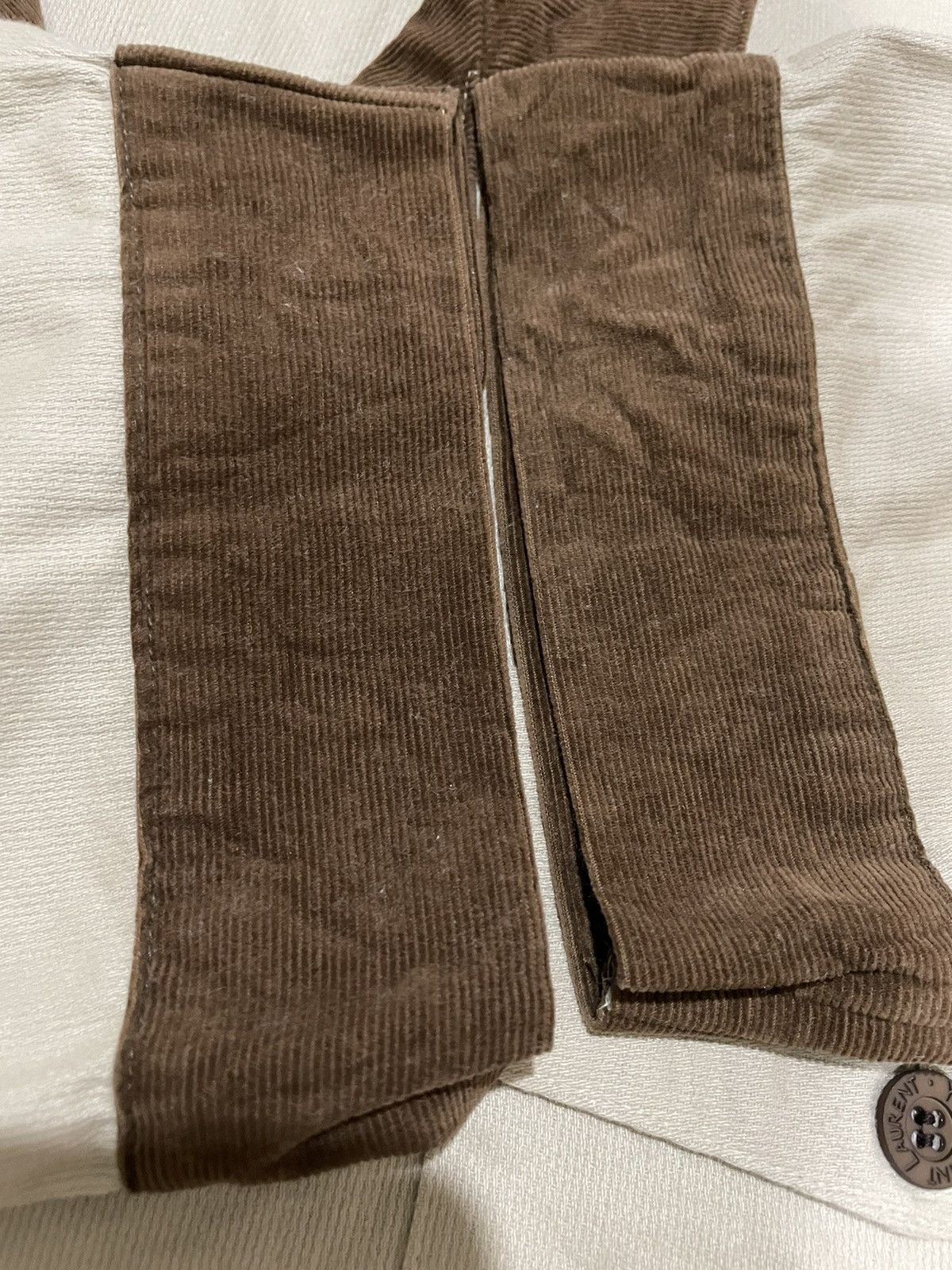 Yves Saint Laurent Yves Saint Laurent Velvet Corduroy Shirts Size US M / EU 48-50 / 2 - 13 Thumbnail