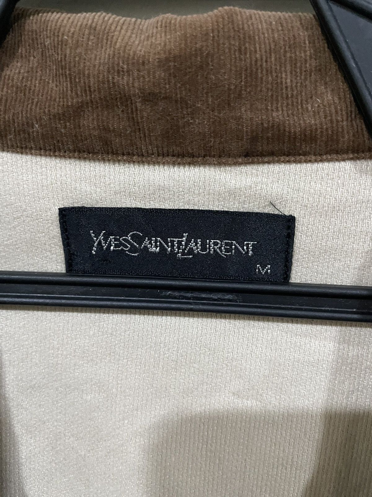 Yves Saint Laurent Yves Saint Laurent Velvet Corduroy Shirts Size US M / EU 48-50 / 2 - 8 Thumbnail