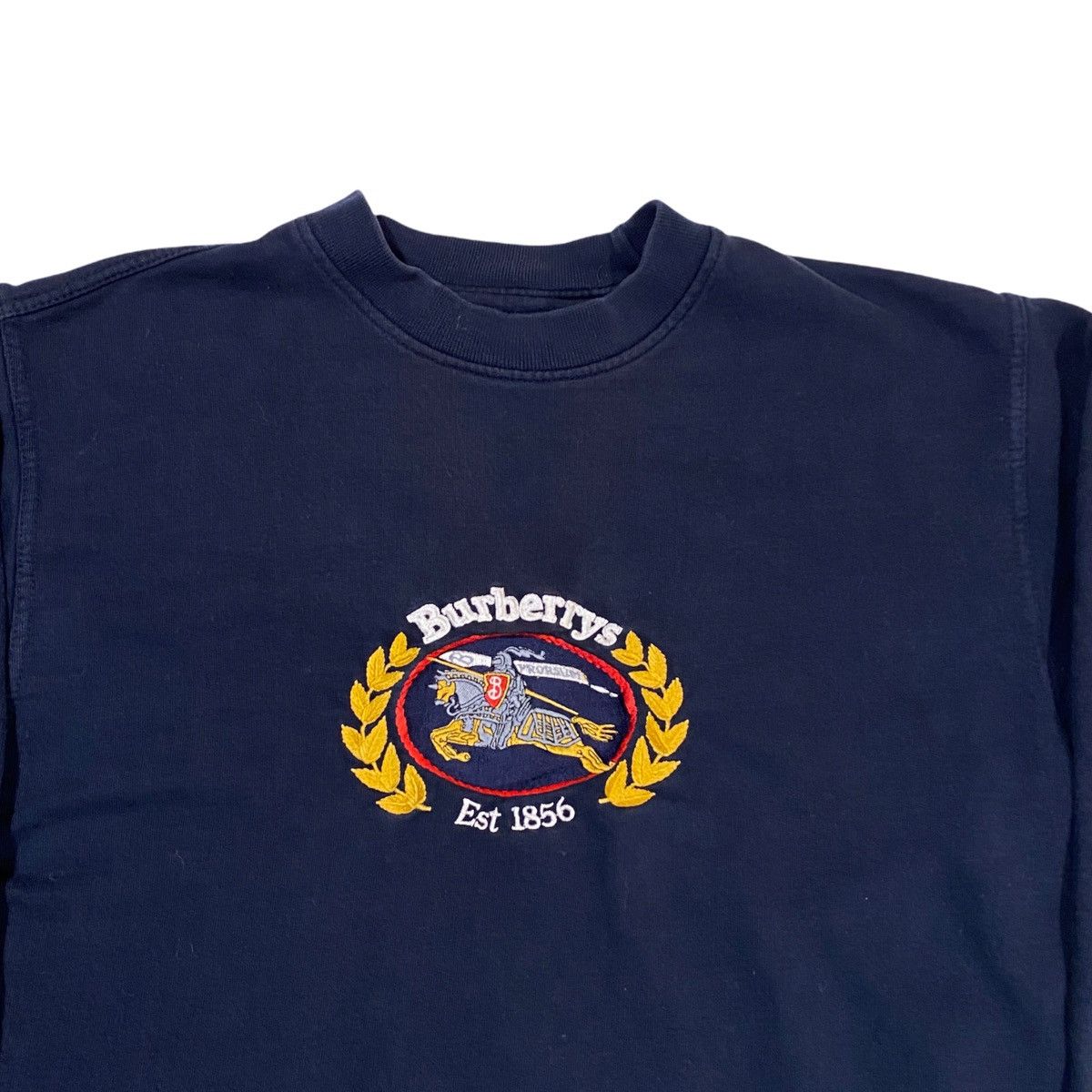 Burberry × Vintage Vintage Burberry Prorsum Embroidery Sweatshirt Size US M / EU 48-50 / 2 - 4 Thumbnail