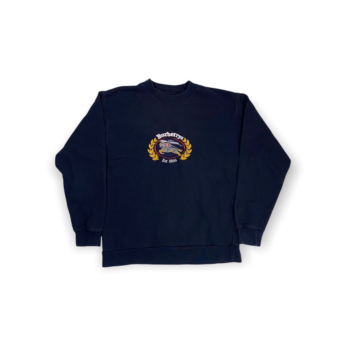 Burberry × Vintage Vintage Burberry Prorsum Embroidery Sweatshirt Size US M / EU 48-50 / 2 - 1 Thumbnail