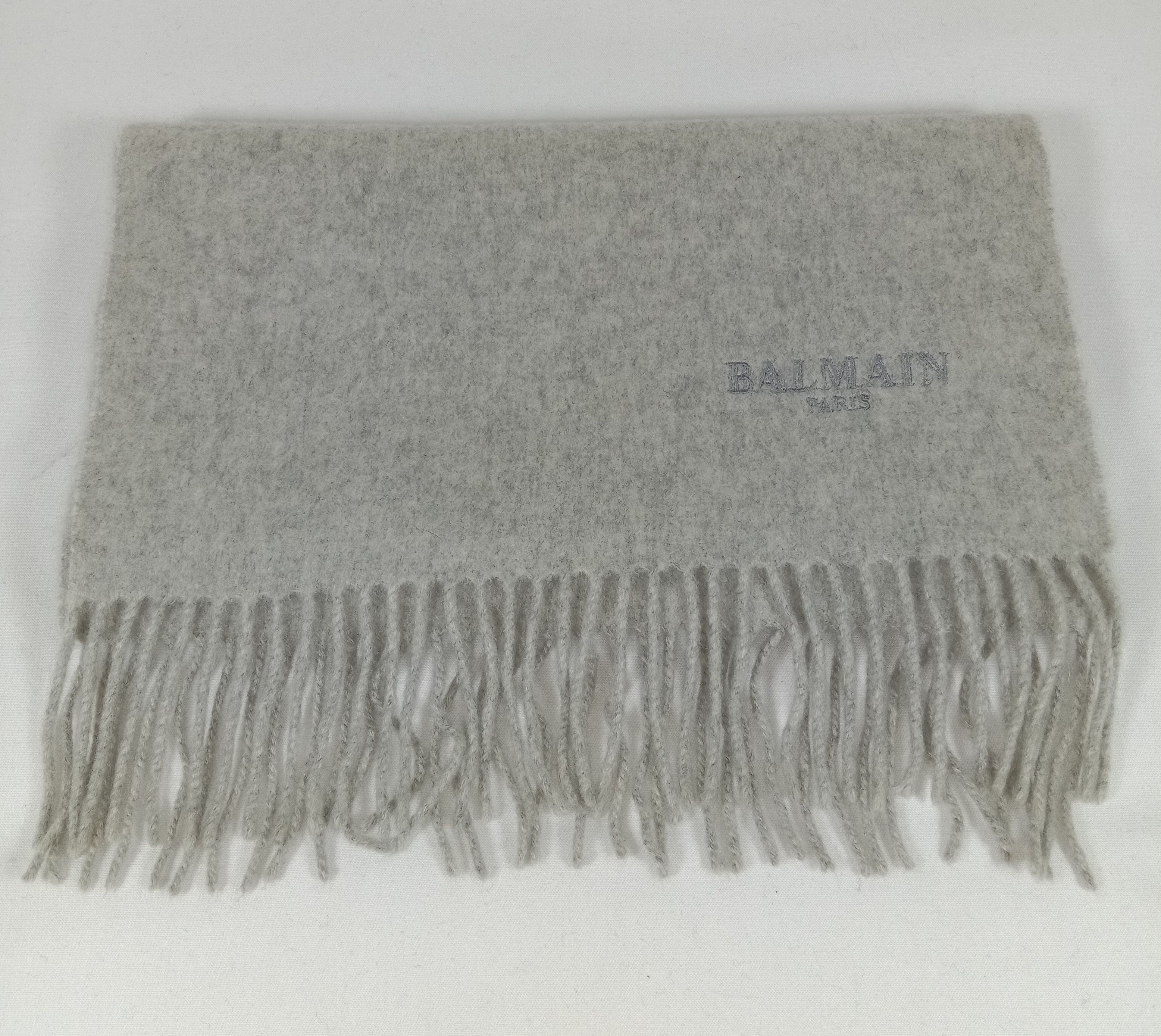 Pierre Balmain Vintage Pierre Balmain Scarf/Muffler/Wool/Cashmere Size ONE SIZE - 4 Thumbnail