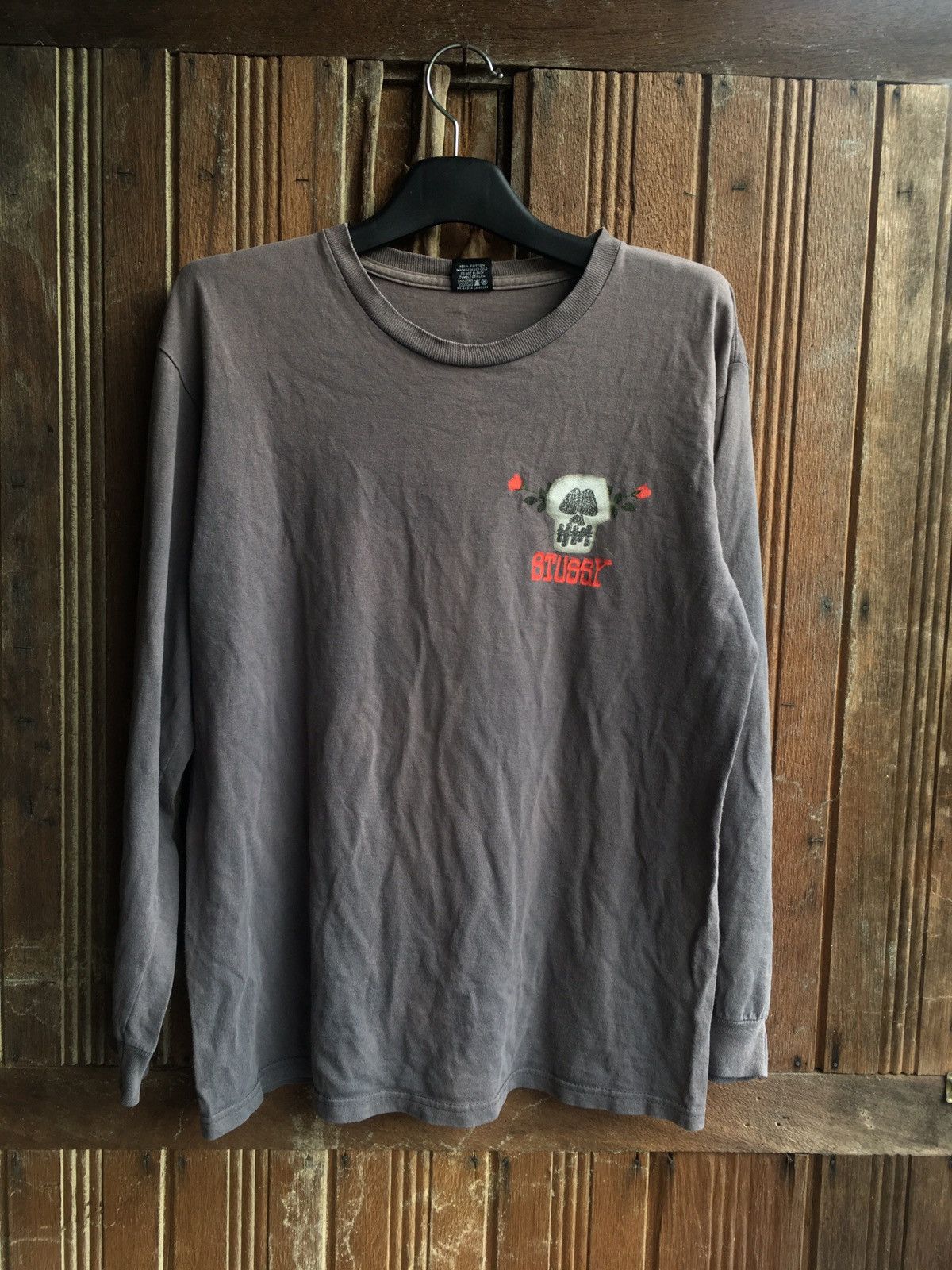 Stussy Rare vintage STUSSY skull rose nice design street fashion Size US M / EU 48-50 / 2 - 4 Thumbnail