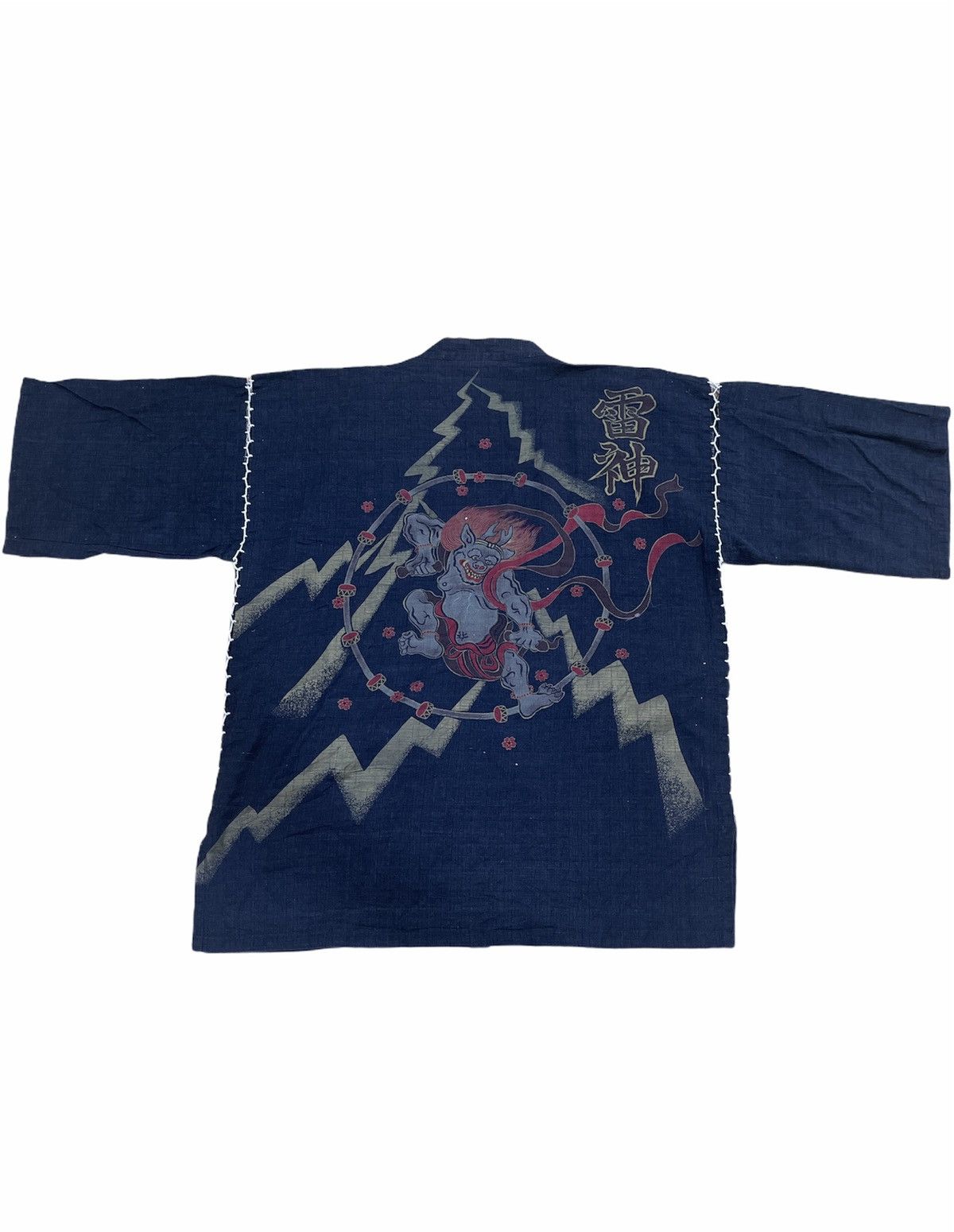 Japanese Brand Antique Japanese Traditional kimono embroidery motive japan Size US XL / EU 56 / 4 - 1 Thumbnail