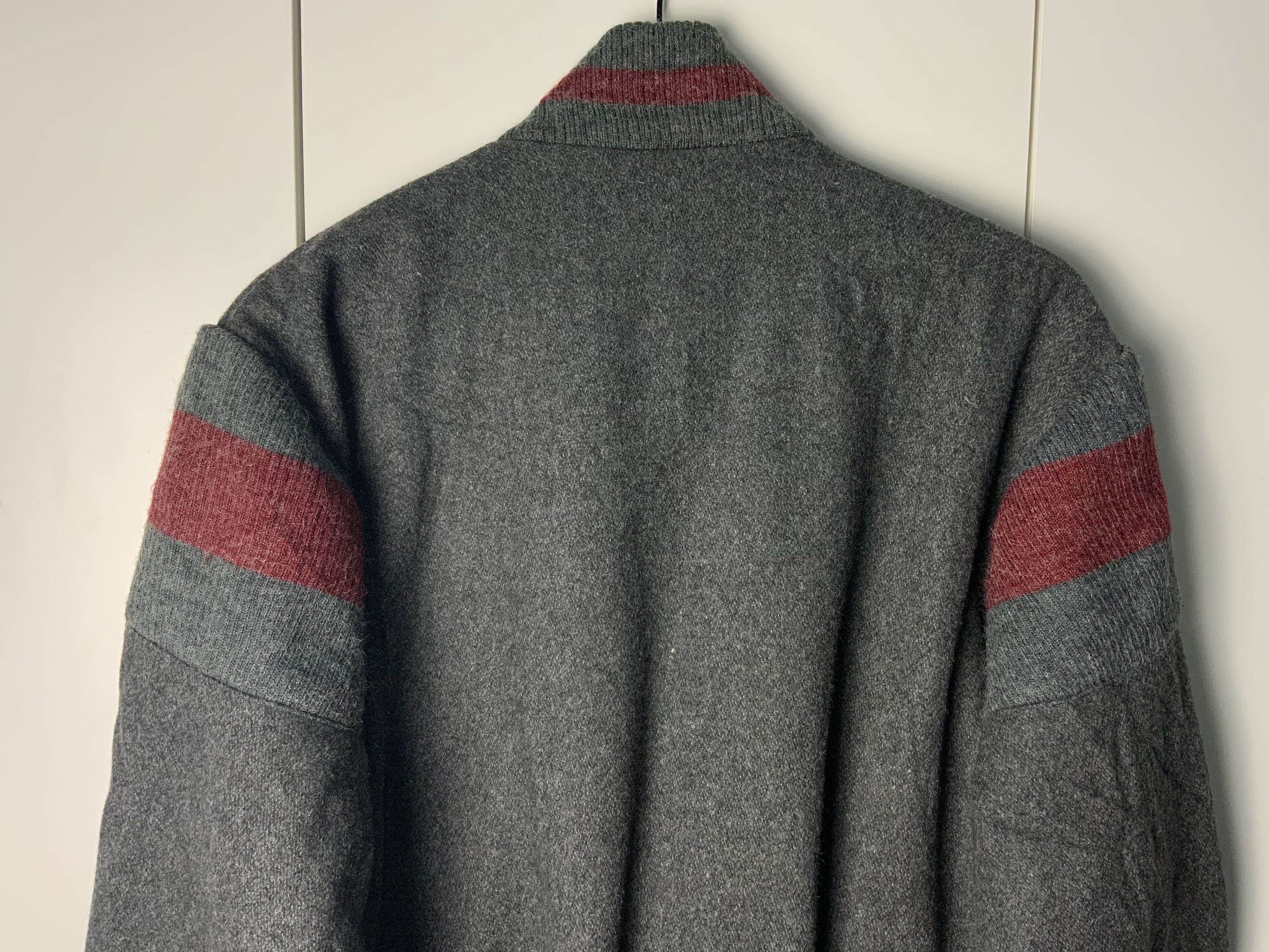 Designer West Rider Mohair Fur Japan Varsity Jacket Size US L / EU 52-54 / 3 - 6 Thumbnail