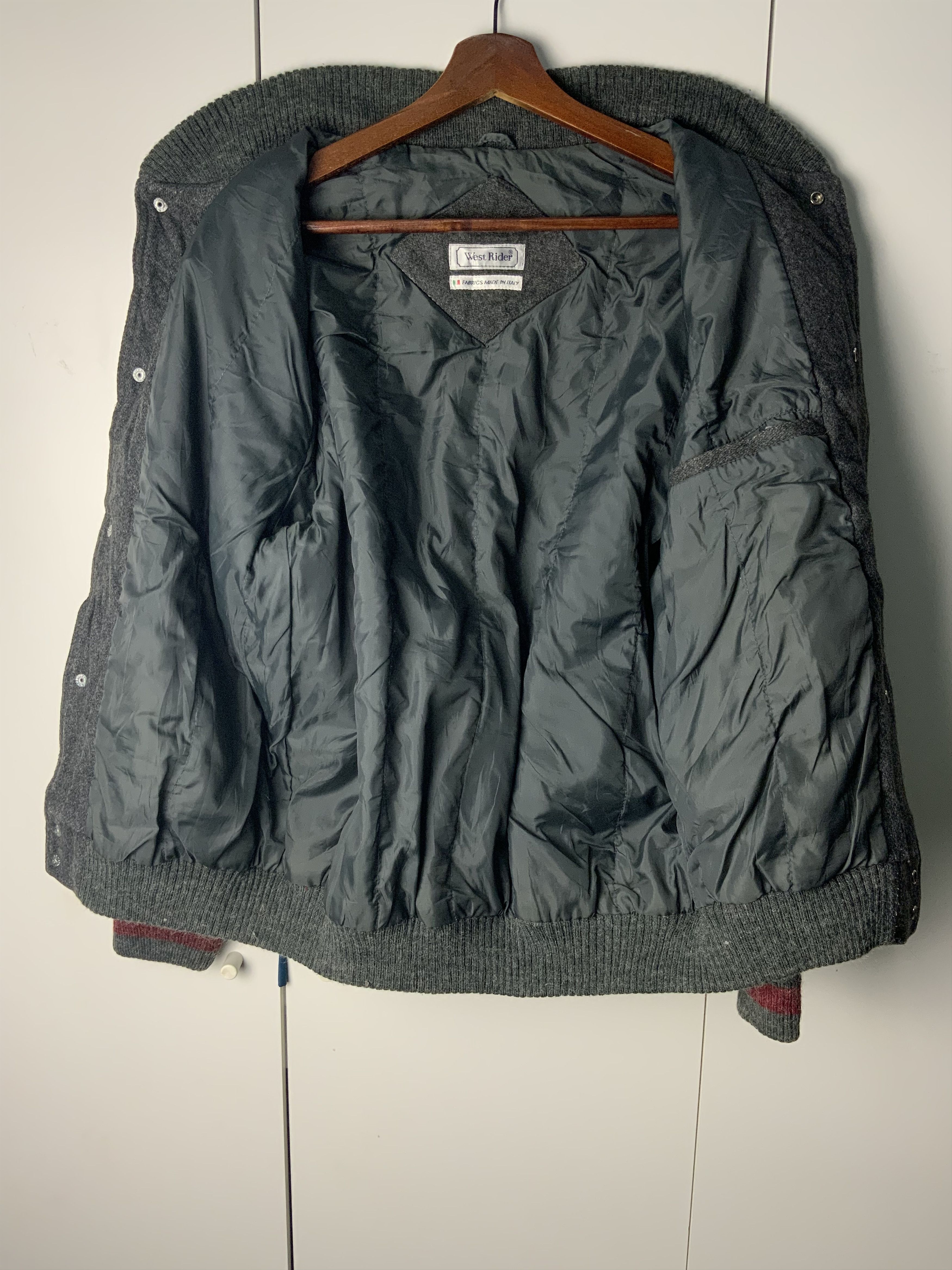 Designer West Rider Mohair Fur Japan Varsity Jacket Size US L / EU 52-54 / 3 - 8 Thumbnail