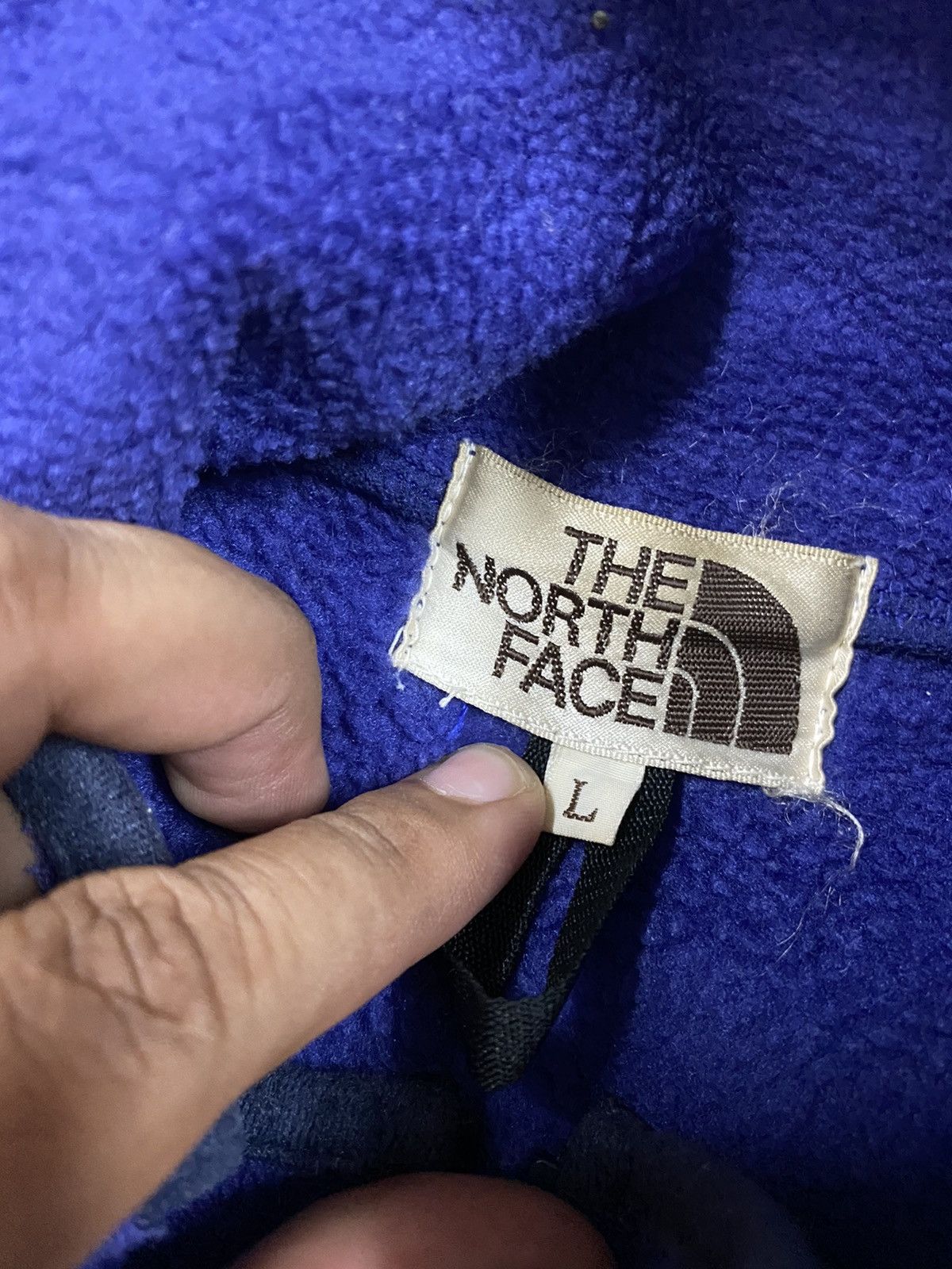 Nanamica × The North Face × Vintage Vtg🔥90’s The North Face Denali Fleece Brown Label Size US L / EU 52-54 / 3 - 14 Thumbnail