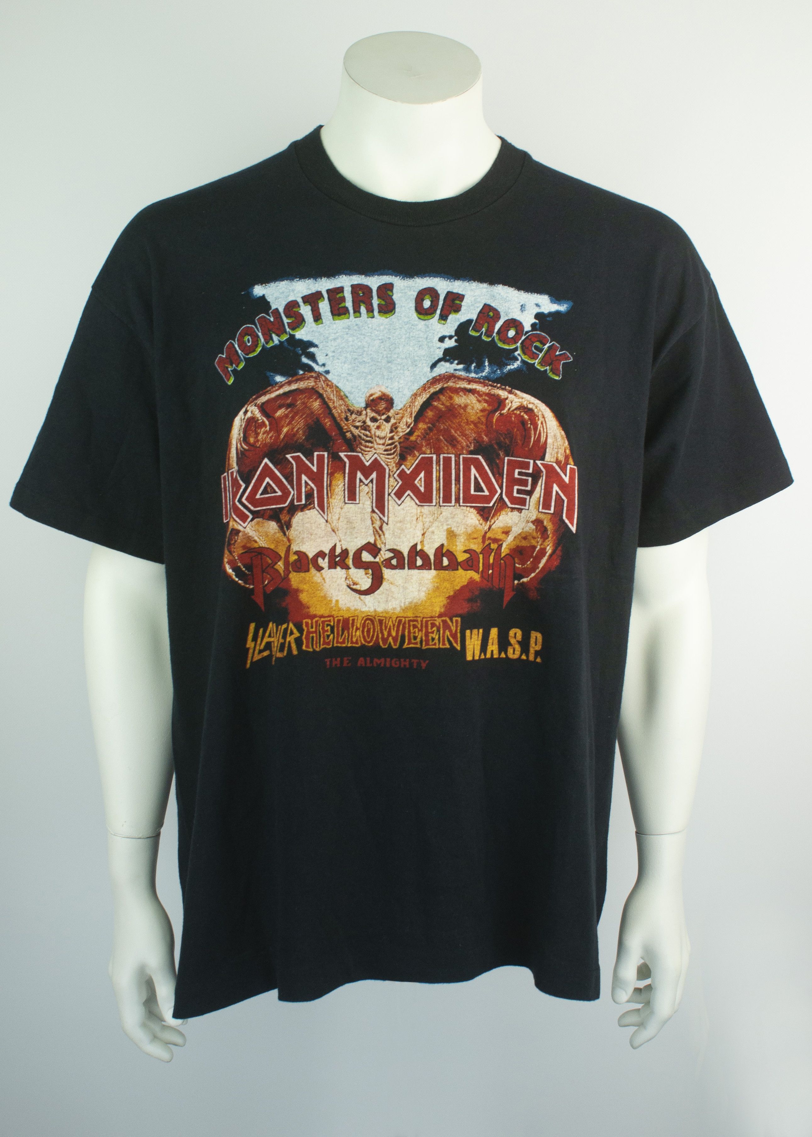 Vintage 1992 Monsters Of Rock Iron Maiden Black Sabbath Slayer | Grailed