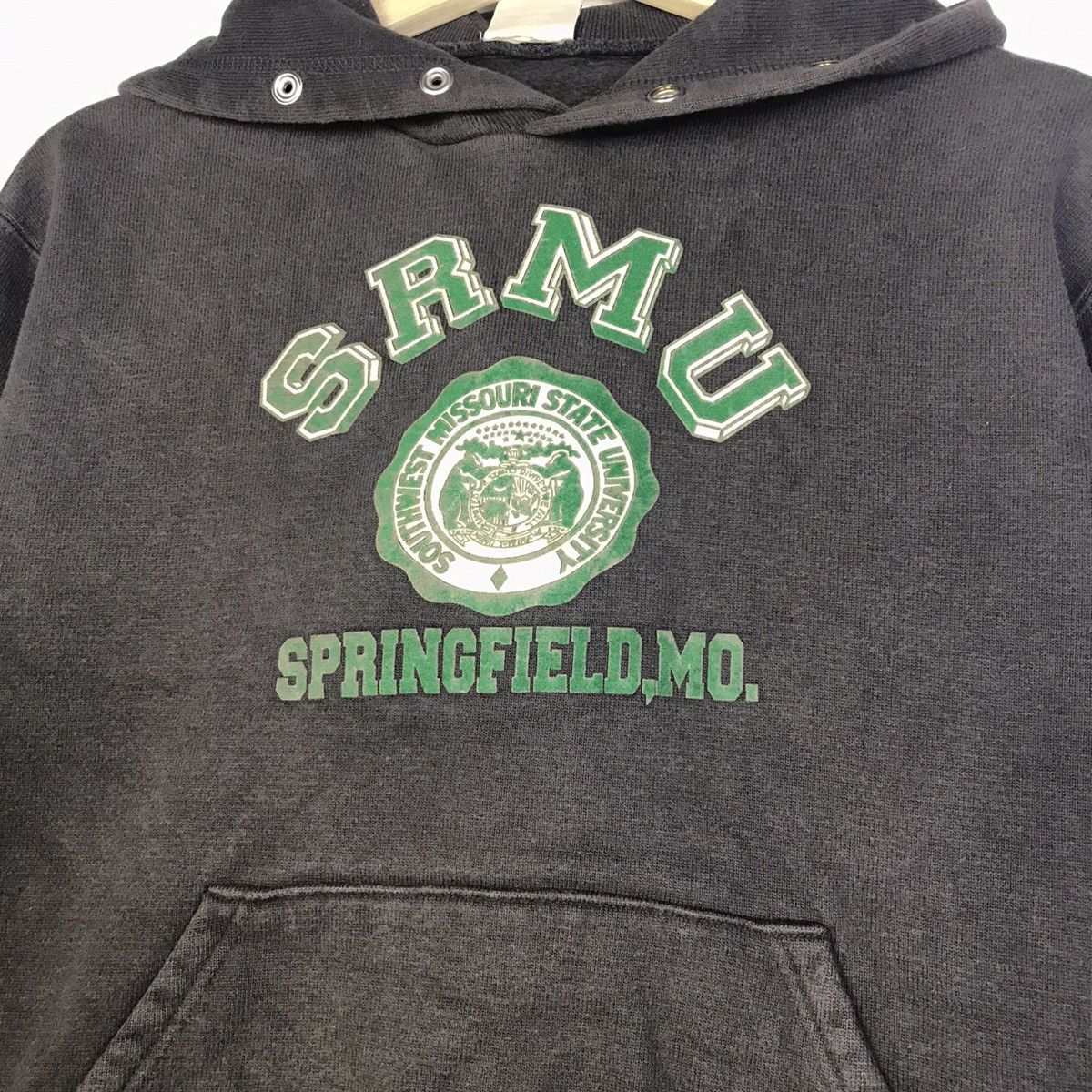 Japanese Brand × Vintage Vintage Missouri University Women Oversize Hoodie Sweater Size US M / EU 48-50 / 2 - 2 Thumbnail