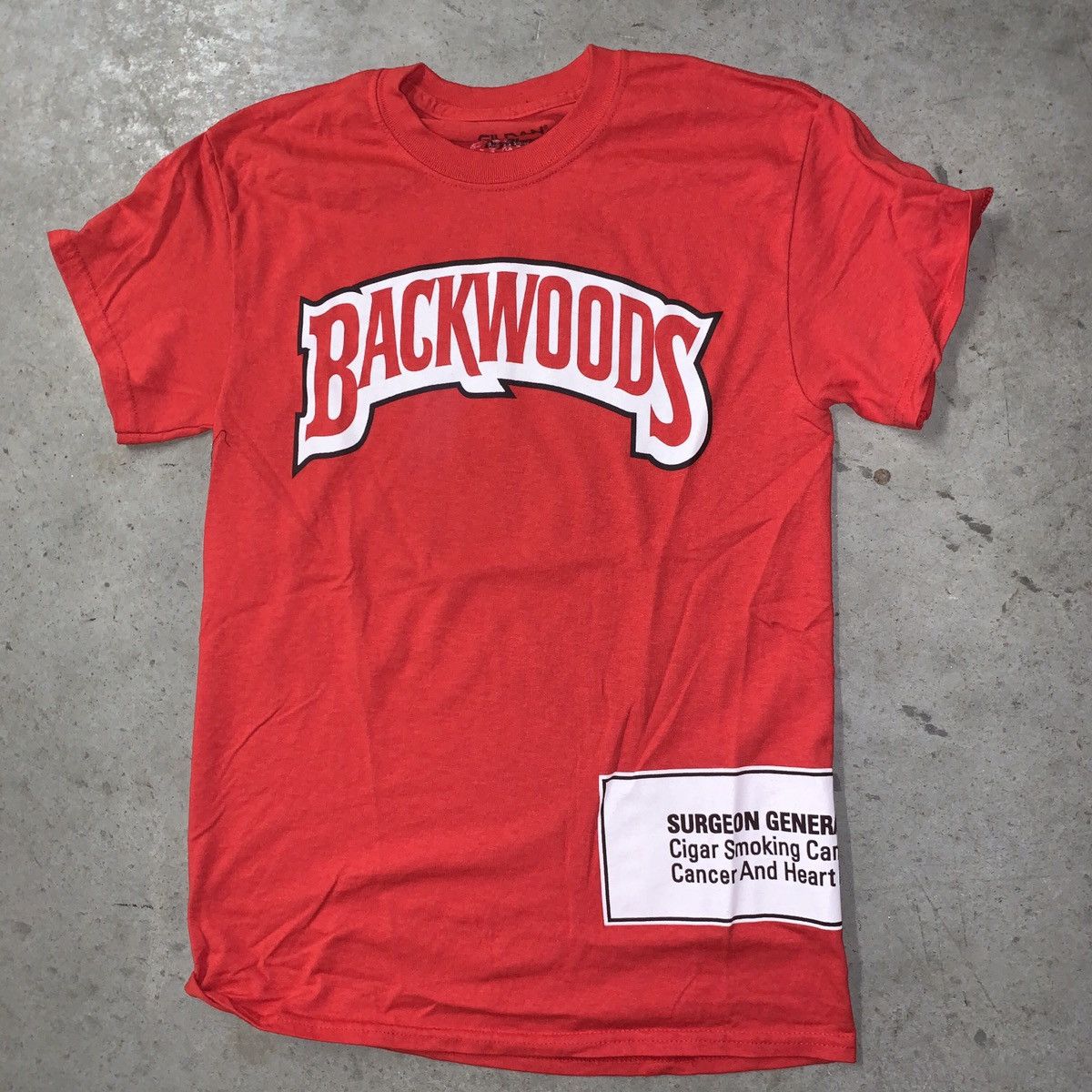 Urban Backwoods T-Shirt Uomo Anti Smoking - Stampa Fotorealistica, Cotone Premium, Regular Fit