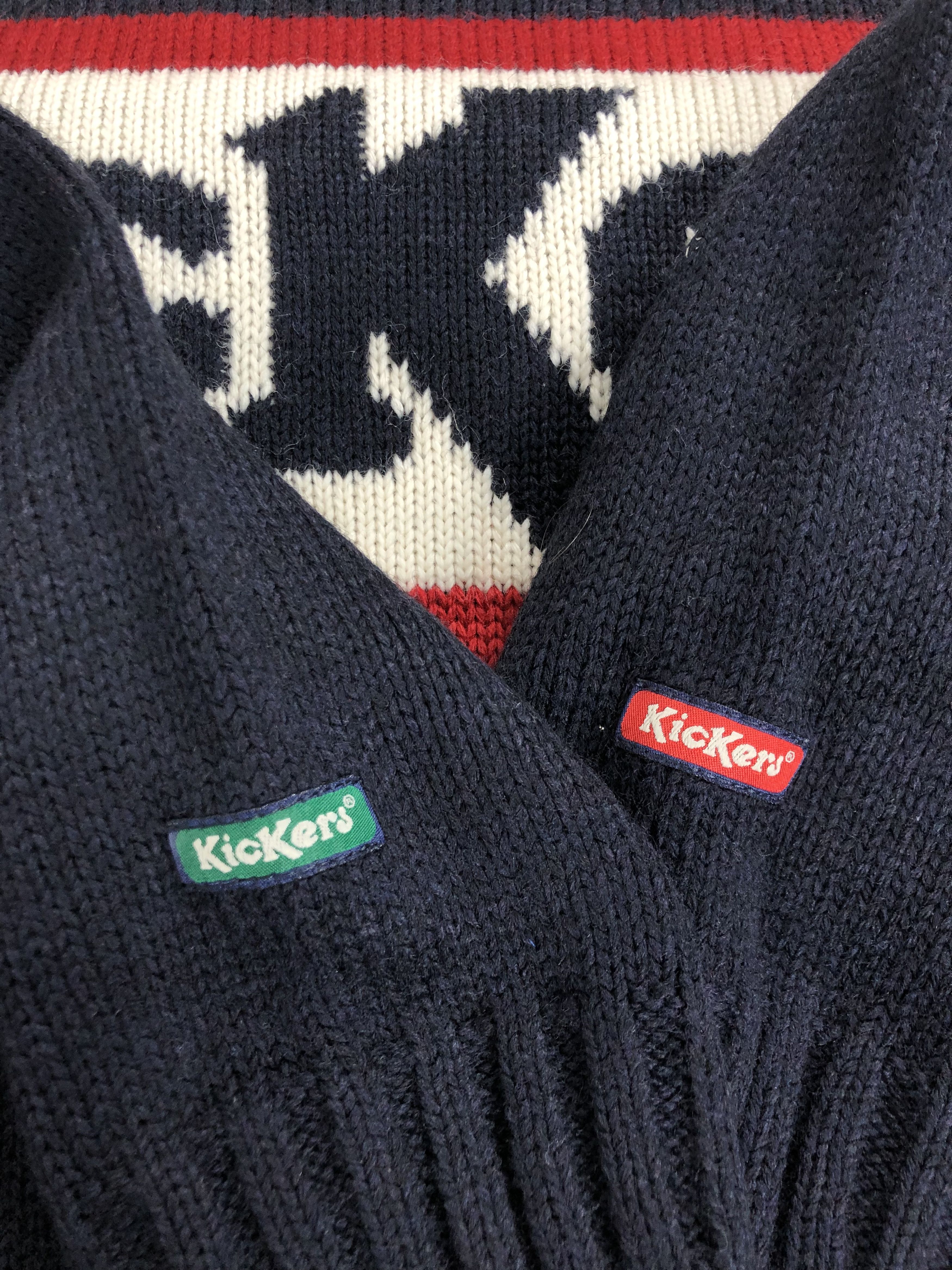 Kickers Vintage Kickers knit sweater Size US L / EU 52-54 / 3 - 5 Thumbnail