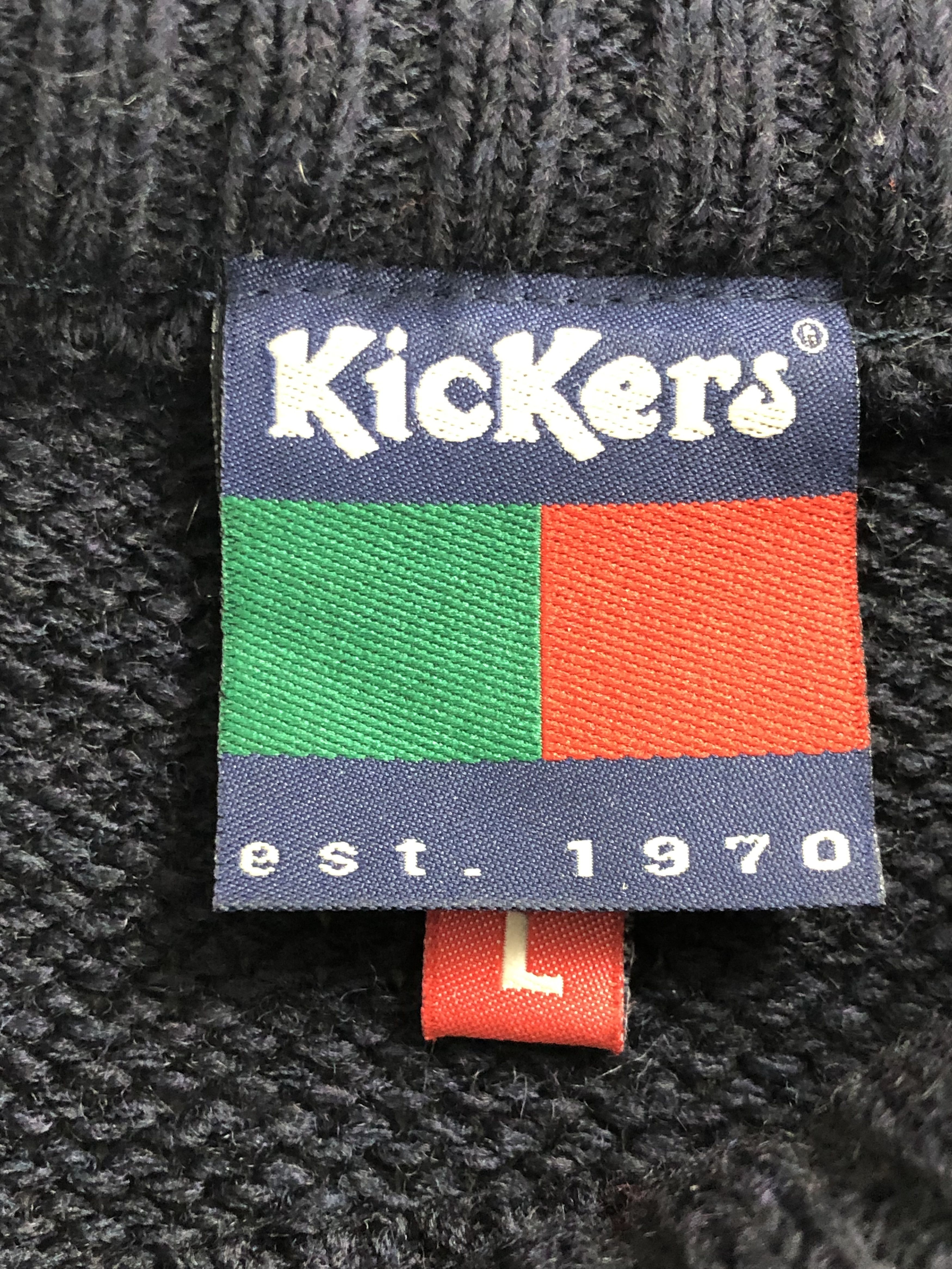 Kickers Vintage Kickers knit sweater Size US L / EU 52-54 / 3 - 7 Thumbnail