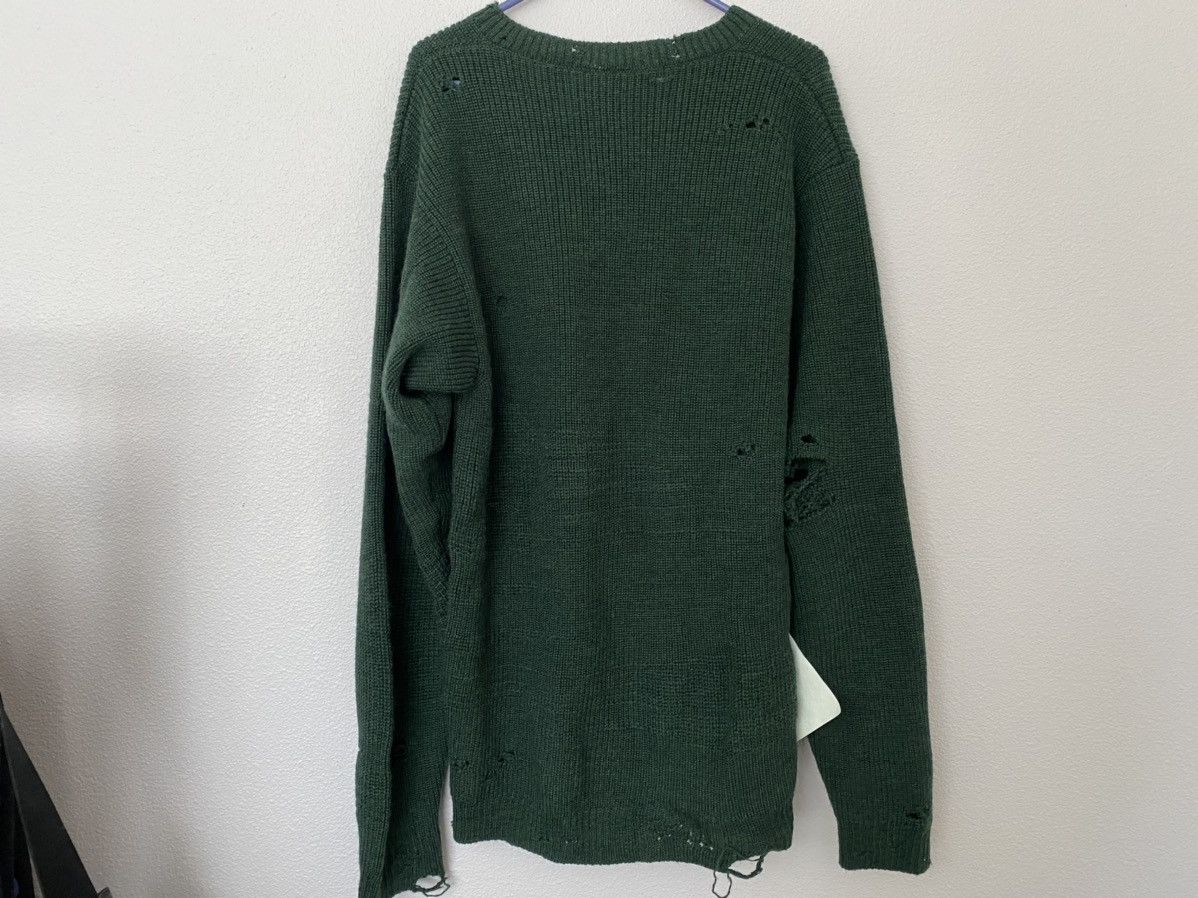 Vetements Vetements V-Neck Green Kurt Cobain sweater Size US S / EU 44-46 / 1 - 2 Thumbnail