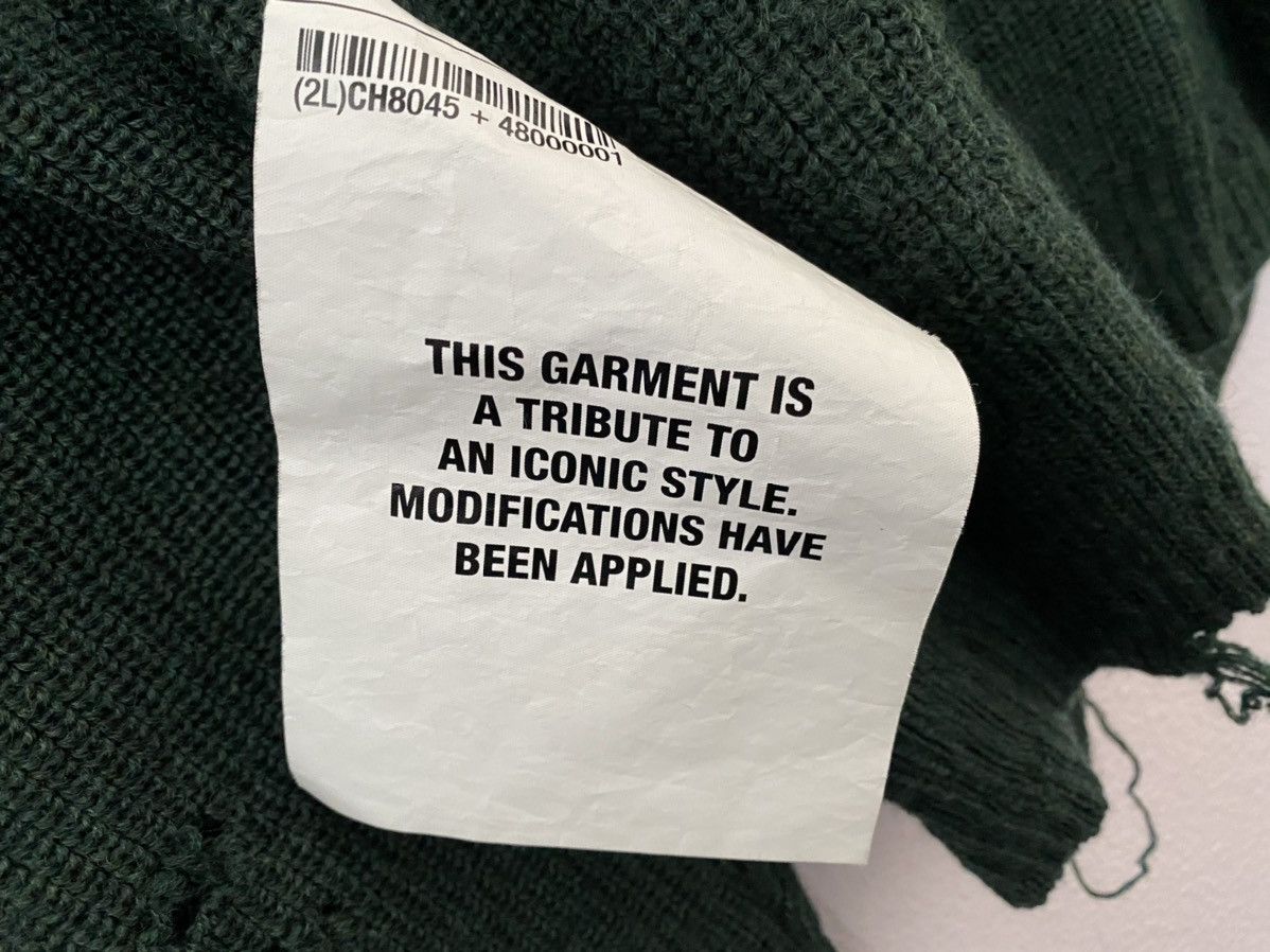 Vetements Vetements V-Neck Green Kurt Cobain sweater Size US S / EU 44-46 / 1 - 6 Thumbnail