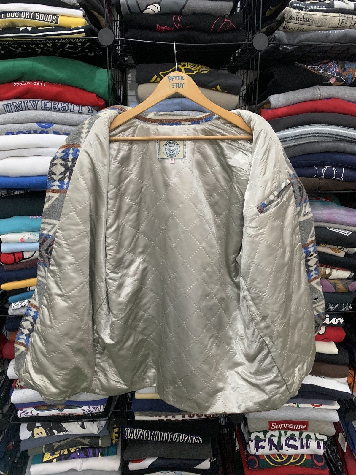 Vintage VINTAGE AVANEZ PARIS SPORTWEAR NAVAJO JACKET Size US M / EU 48-50 / 2 - 8 Thumbnail