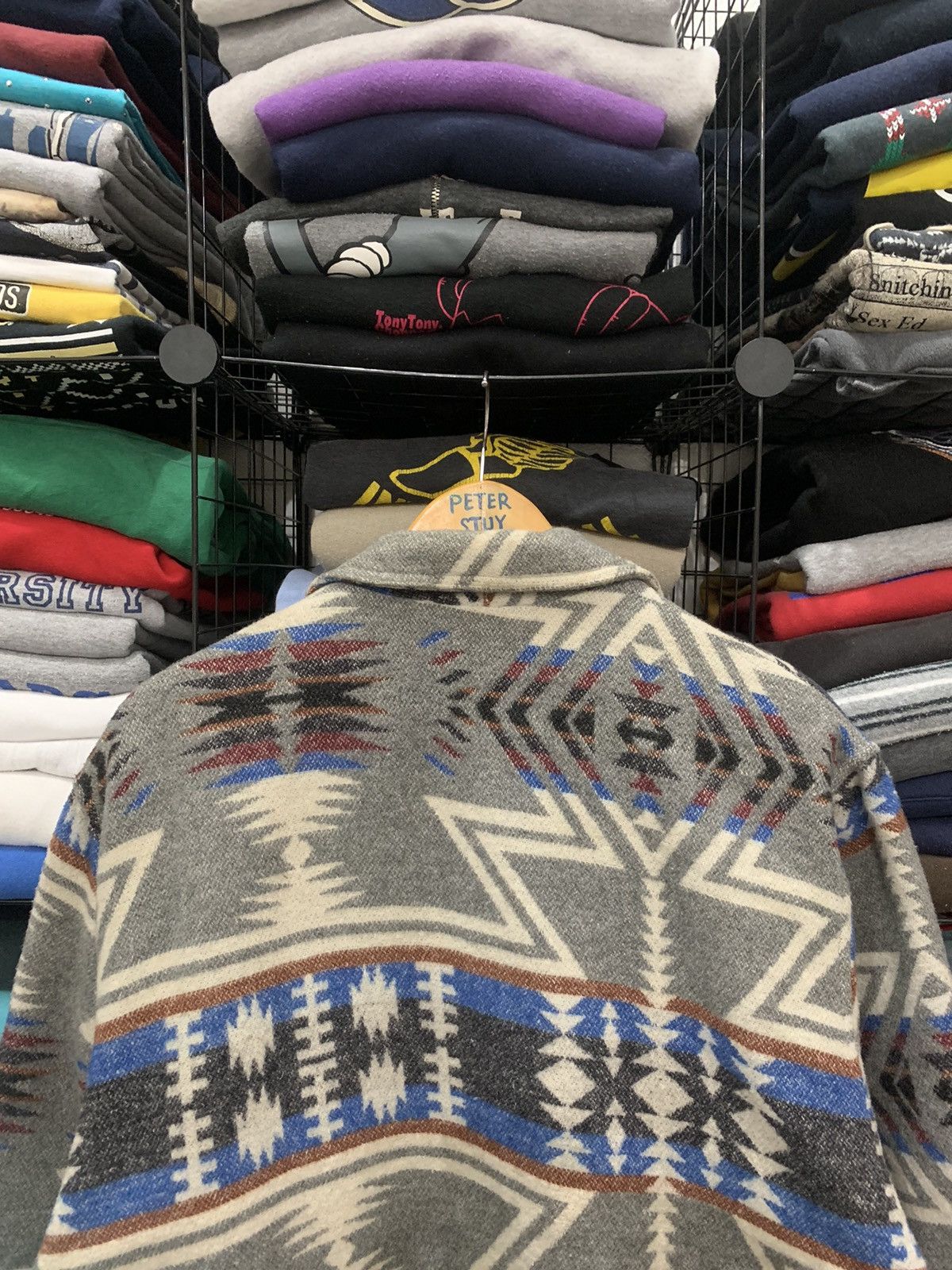 Vintage VINTAGE AVANEZ PARIS SPORTWEAR NAVAJO JACKET Size US M / EU 48-50 / 2 - 5 Thumbnail