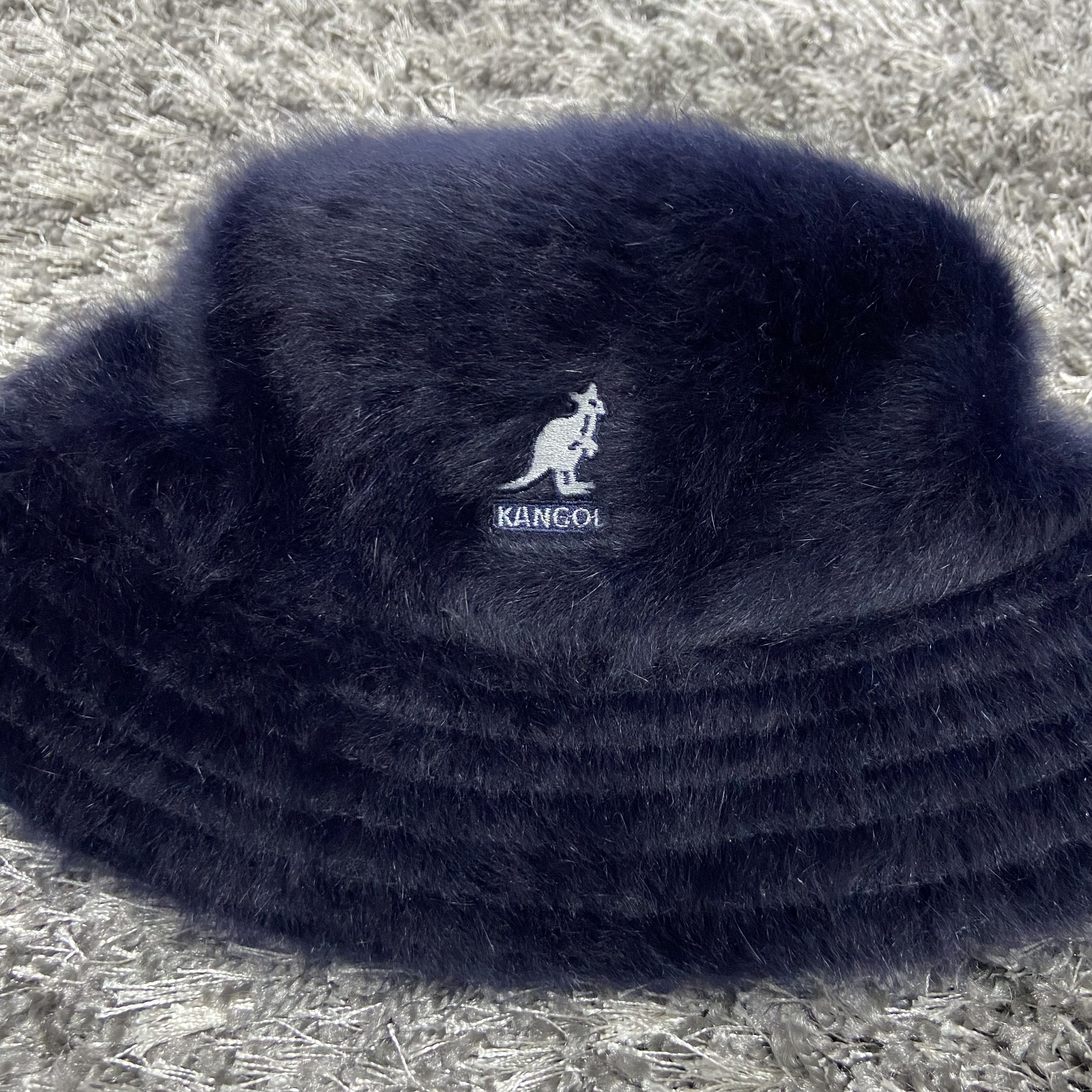 Kangol KANGOL ANGORA 1990s RARE SHERPA PANAMA BUCKET HAT - № 4159 Size ONE SIZE - 3 Thumbnail