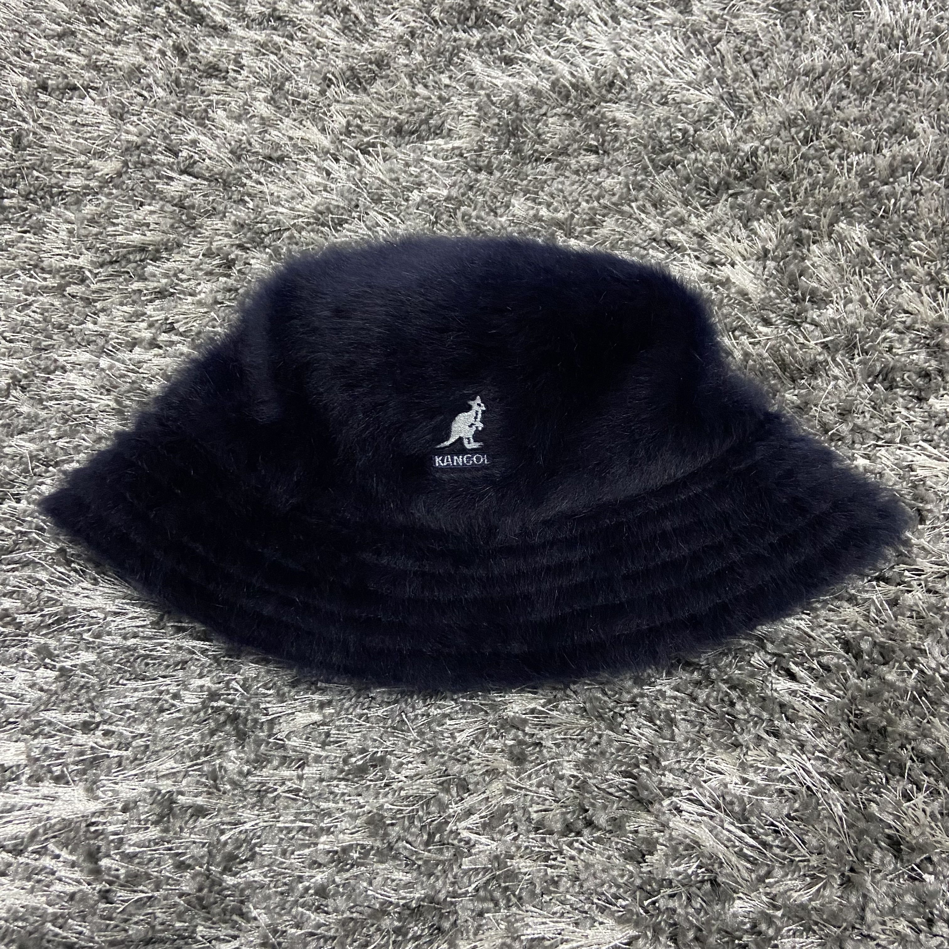 Kangol KANGOL ANGORA 1990s RARE SHERPA PANAMA BUCKET HAT - № 4159 Size ONE SIZE - 2 Thumbnail
