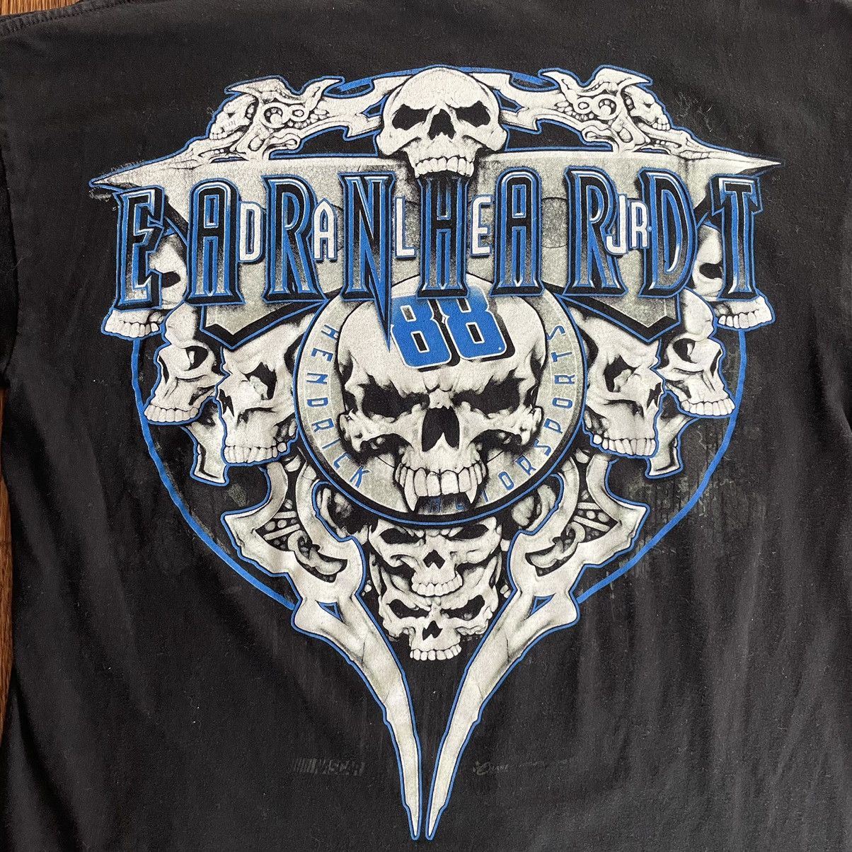Chase Authentics Vintage nascar Dale Jr skulls t shirt Size US L / EU 52-54 / 3 - 4 Thumbnail