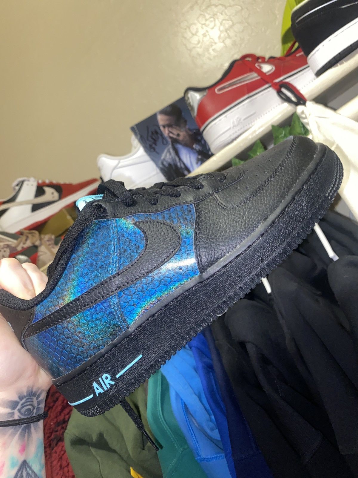 Nike air force one dragon scales Grailed