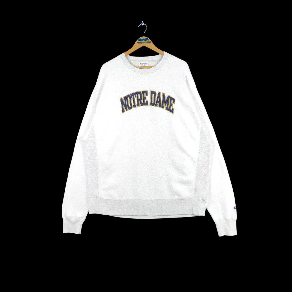Champion Vintage Champion Reverse Weave University Of Notre Dame Size US XL / EU 56 / 4 - 2 Thumbnail