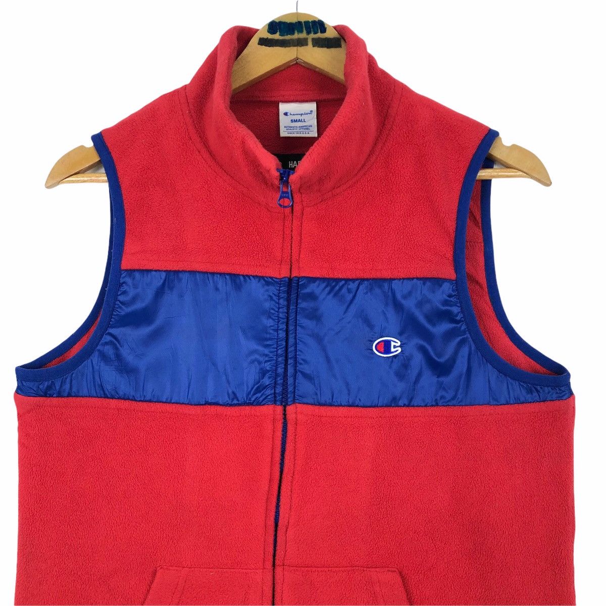 Vintage Champion HARE Sleeveless Fleece Vest
