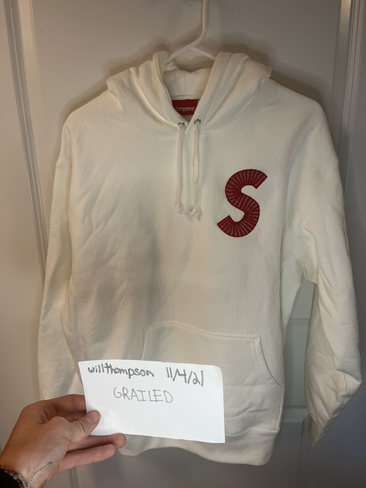 Supreme Supreme S Logo Hoodie FW20 Size US M / EU 48-50 / 2 - 5 Thumbnail