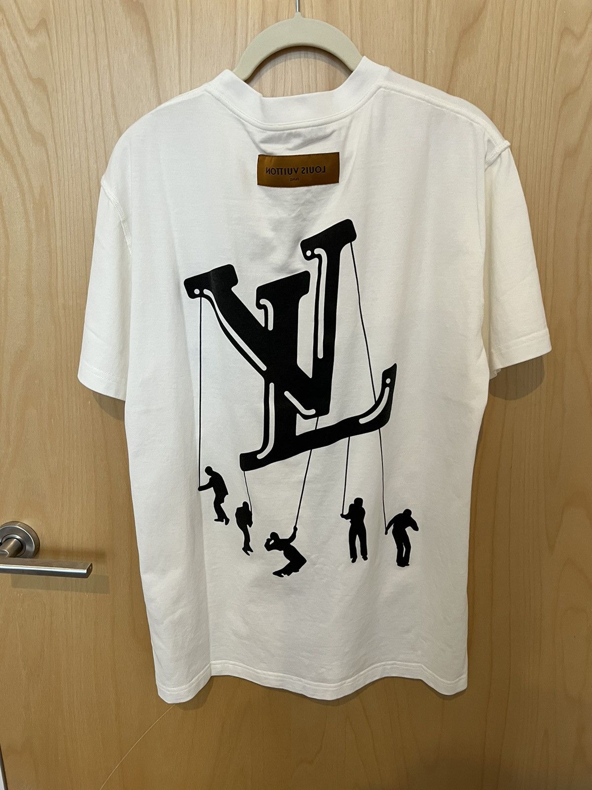 Louis Vuitton LV Paratrooper Print Pullover Tee White – STEALPLUG KL