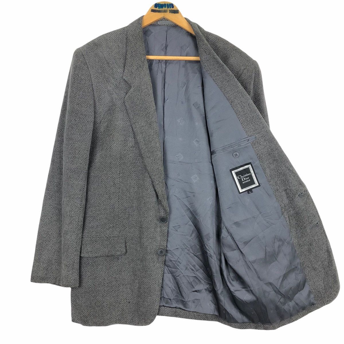 Christian Dior Monsieur Vintage Christian Dior Monsieur Wool Blazer Size 40R - 6 Thumbnail