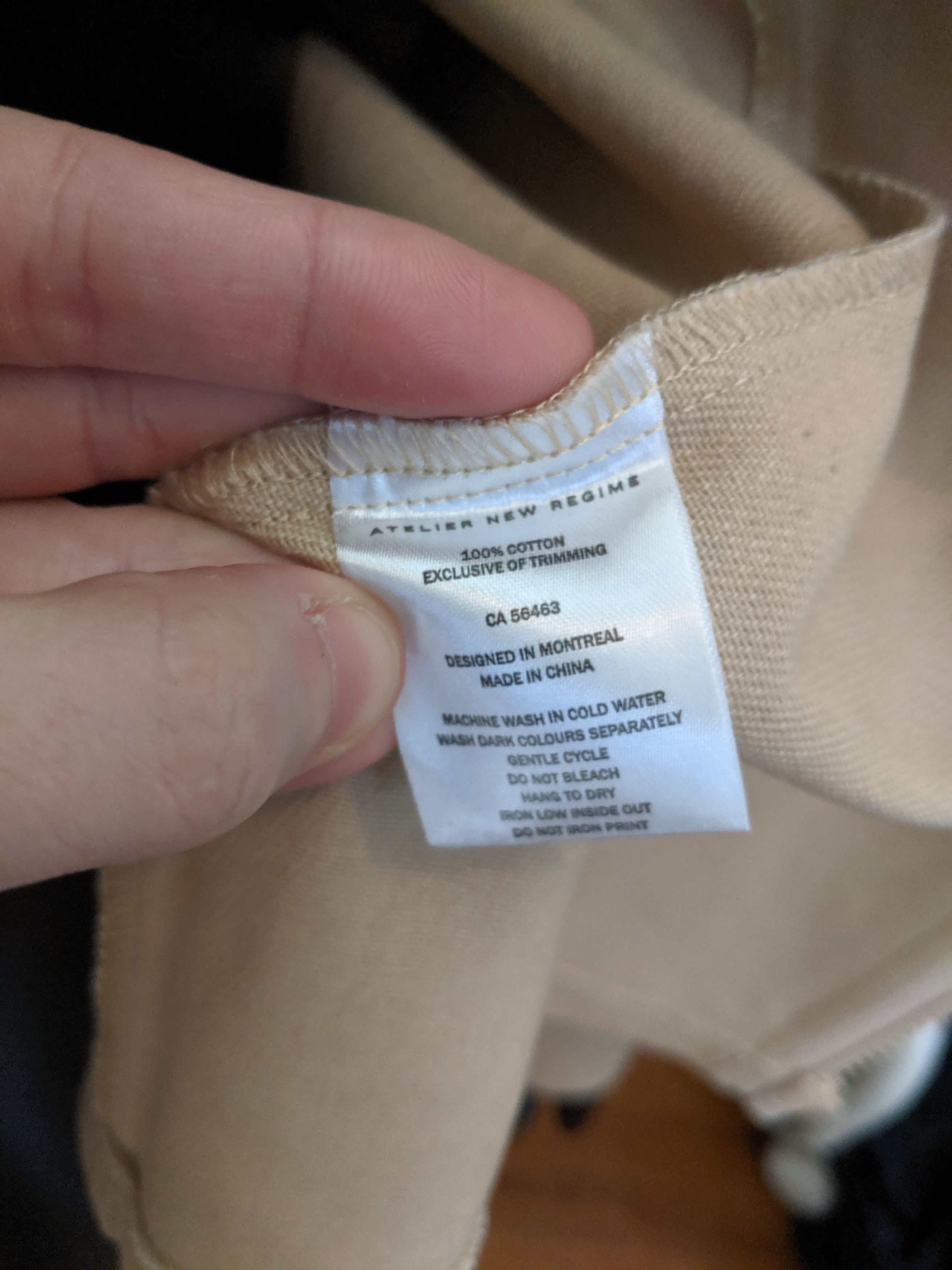 Atelier New Regime Twill high voltage logo jacket NWOT Size US S / EU 44-46 / 1 - 2 Thumbnail