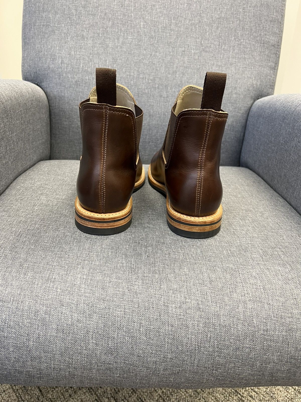 Oak Street Bootmakers Chelsea Boots in Brown Chromexcel Size US 9.5 / EU 42-43 - 6 Thumbnail