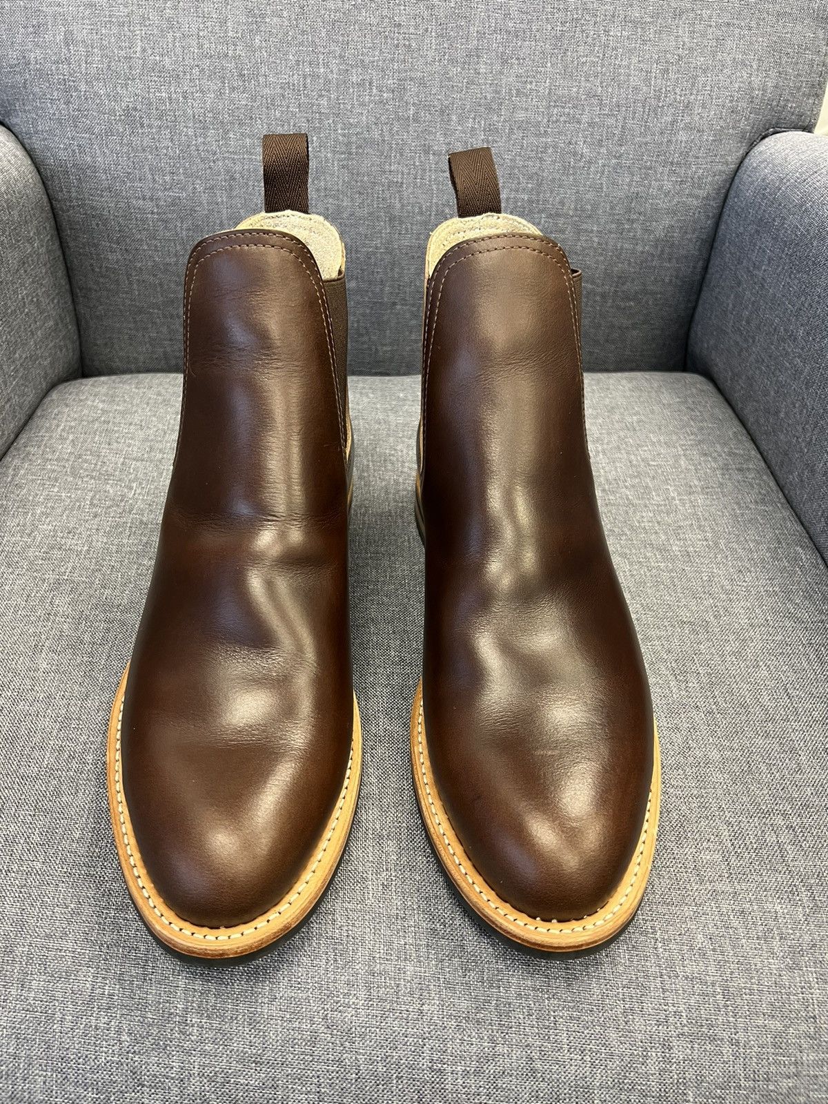 Oak Street Bootmakers Chelsea Boots in Brown Chromexcel Size US 9.5 / EU 42-43 - 1 Thumbnail