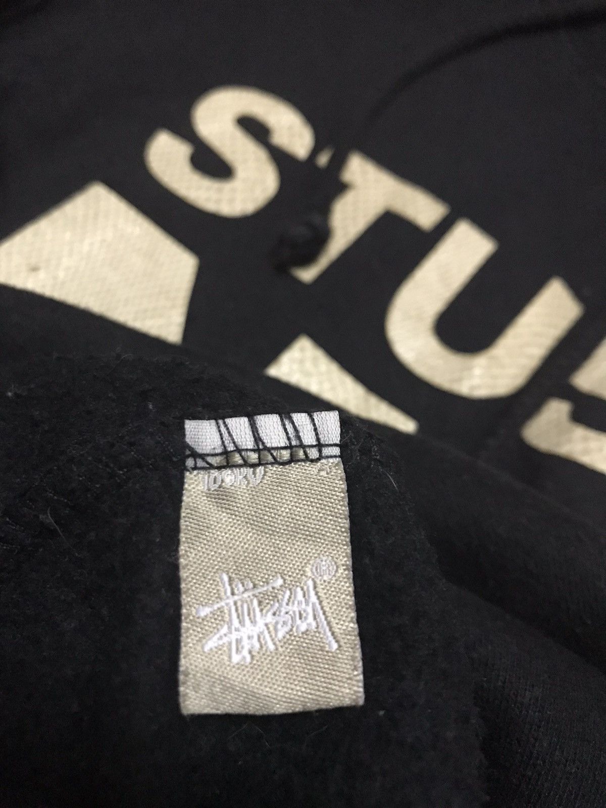 Stussy STUSSY N 4 BIG SPELL OUT LOGO SWEATSHIRTS HOODIE(SNAKE SKIN) Size US S / EU 44-46 / 1 - 11 Thumbnail