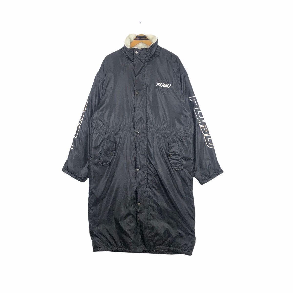 Fubu Vintage FUBU Sports Winter Jacket Big Logo Streetwear Size US XL / EU 56 / 4 - 3 Thumbnail