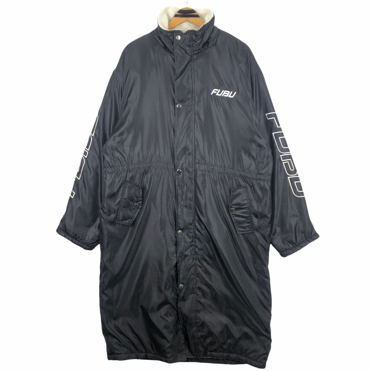 Fubu Vintage FUBU Sports Winter Jacket Big Logo Streetwear Size US XL / EU 56 / 4 - 2 Thumbnail