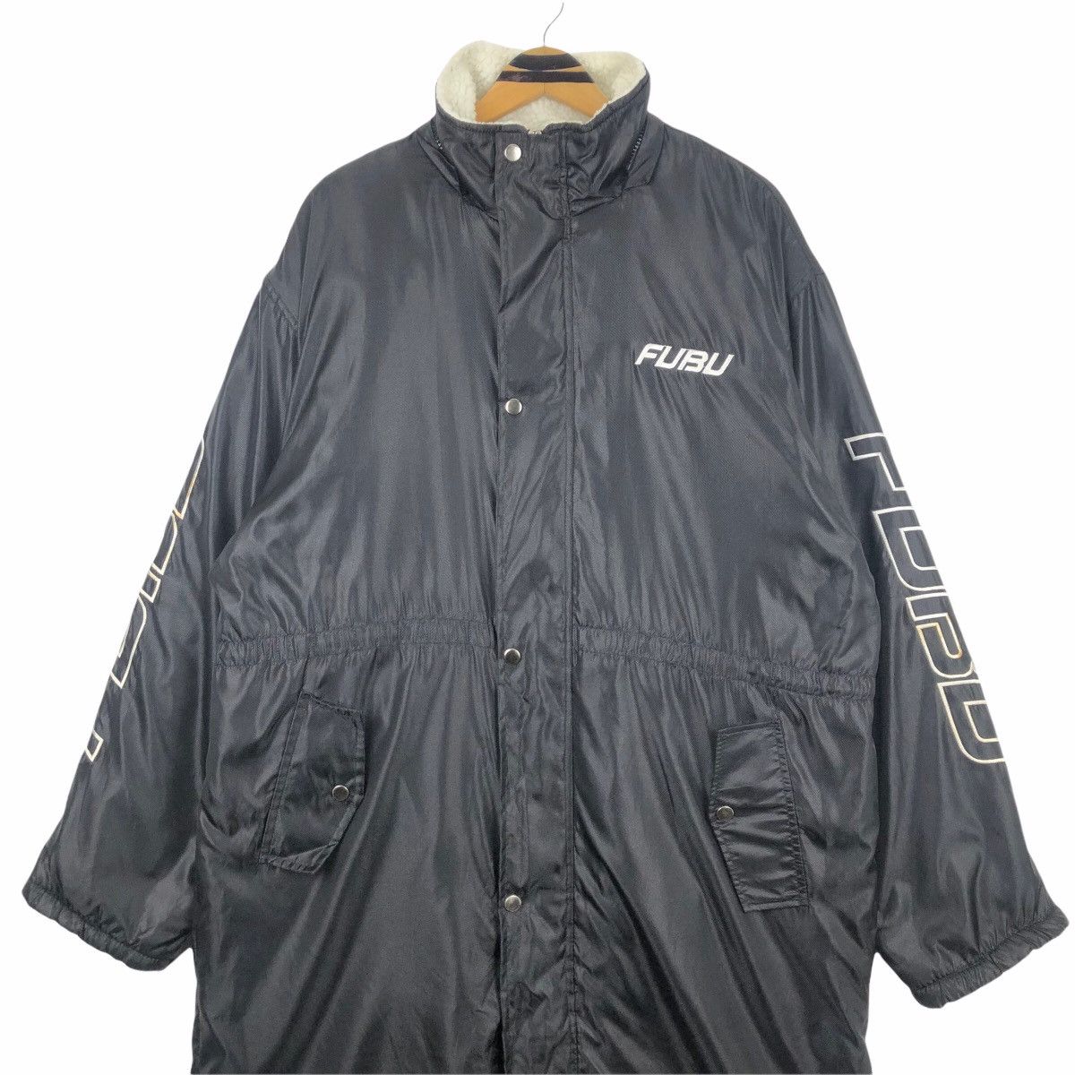 Fubu Vintage FUBU Sports Winter Jacket Big Logo Streetwear Size US XL / EU 56 / 4 - 6 Thumbnail