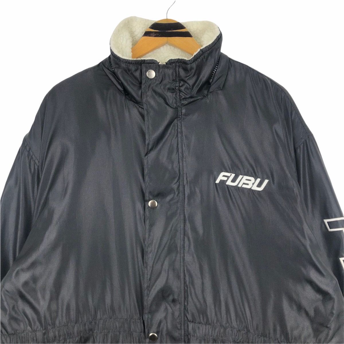 Fubu Vintage FUBU Sports Winter Jacket Big Logo Streetwear Size US XL / EU 56 / 4 - 7 Thumbnail
