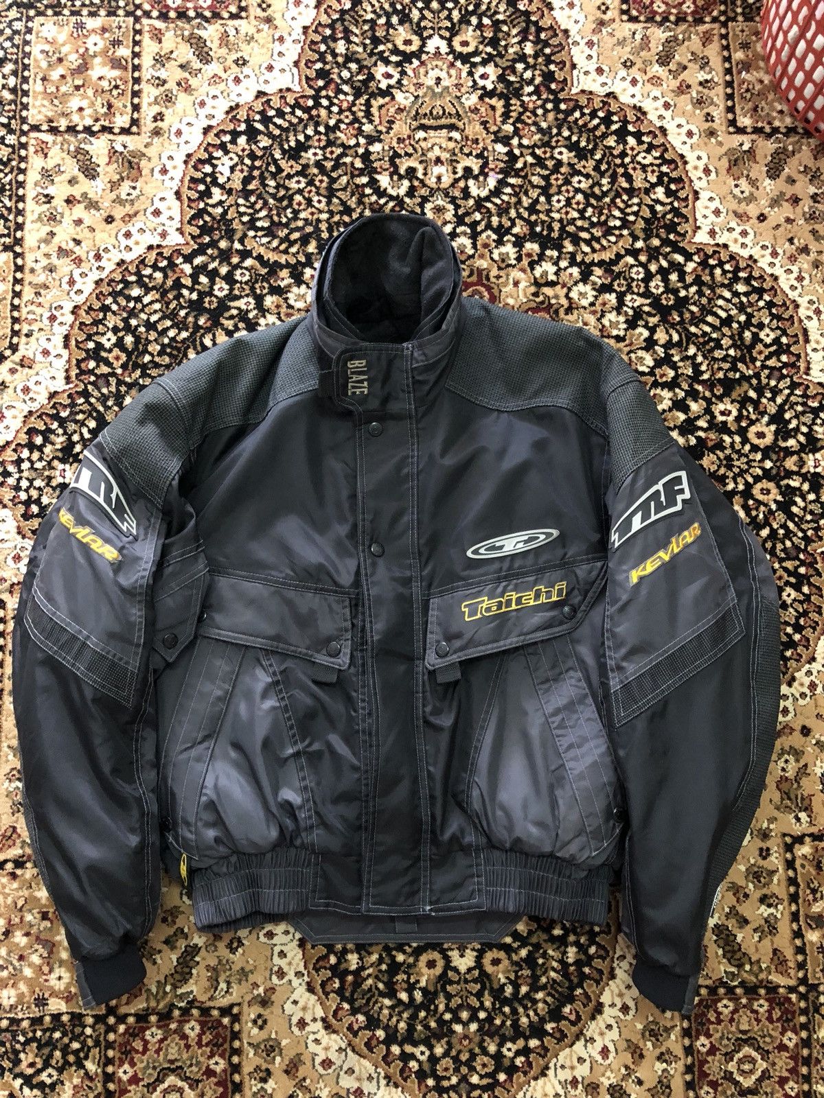 Japanese Brand × Sports Specialties RS TAICHI Racing Force Kevlar Padded Motorcycle Lined Size US M / EU 48-50 / 2 - 14 Thumbnail