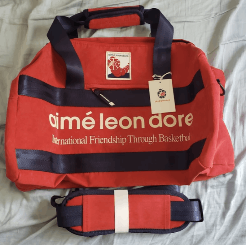New Balance ALD / New Balance Duffle Bag (RED) Grailed