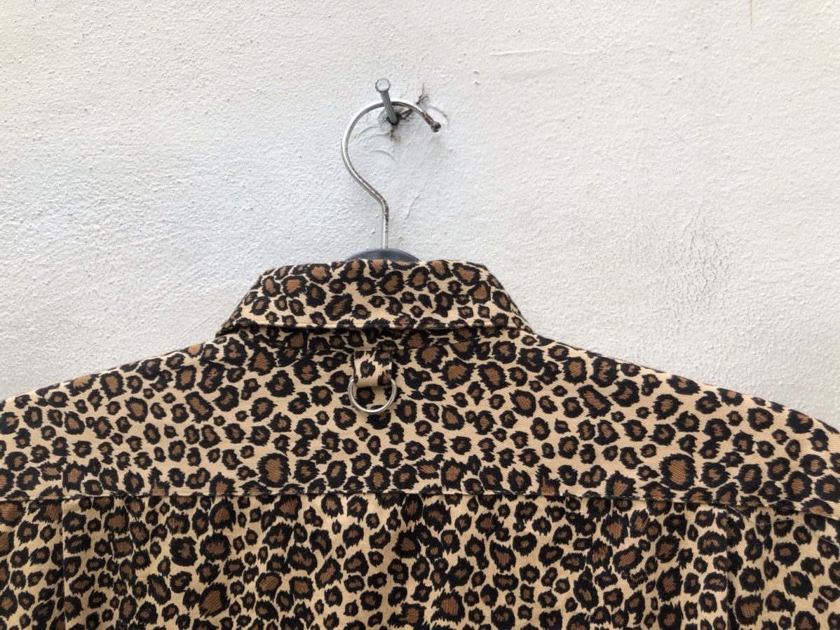 Japanese Brand Vintage 90s Garçon Wave Japan Leopard Punk Shirt Size US L / EU 52-54 / 3 - 8 Thumbnail