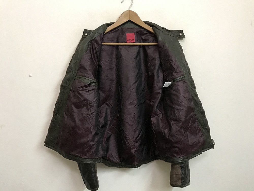 Genuine Leather eq . w Made in Italy Patchwork Lamb Skin Cafe Racer Size US M / EU 48-50 / 2 - 9 Thumbnail