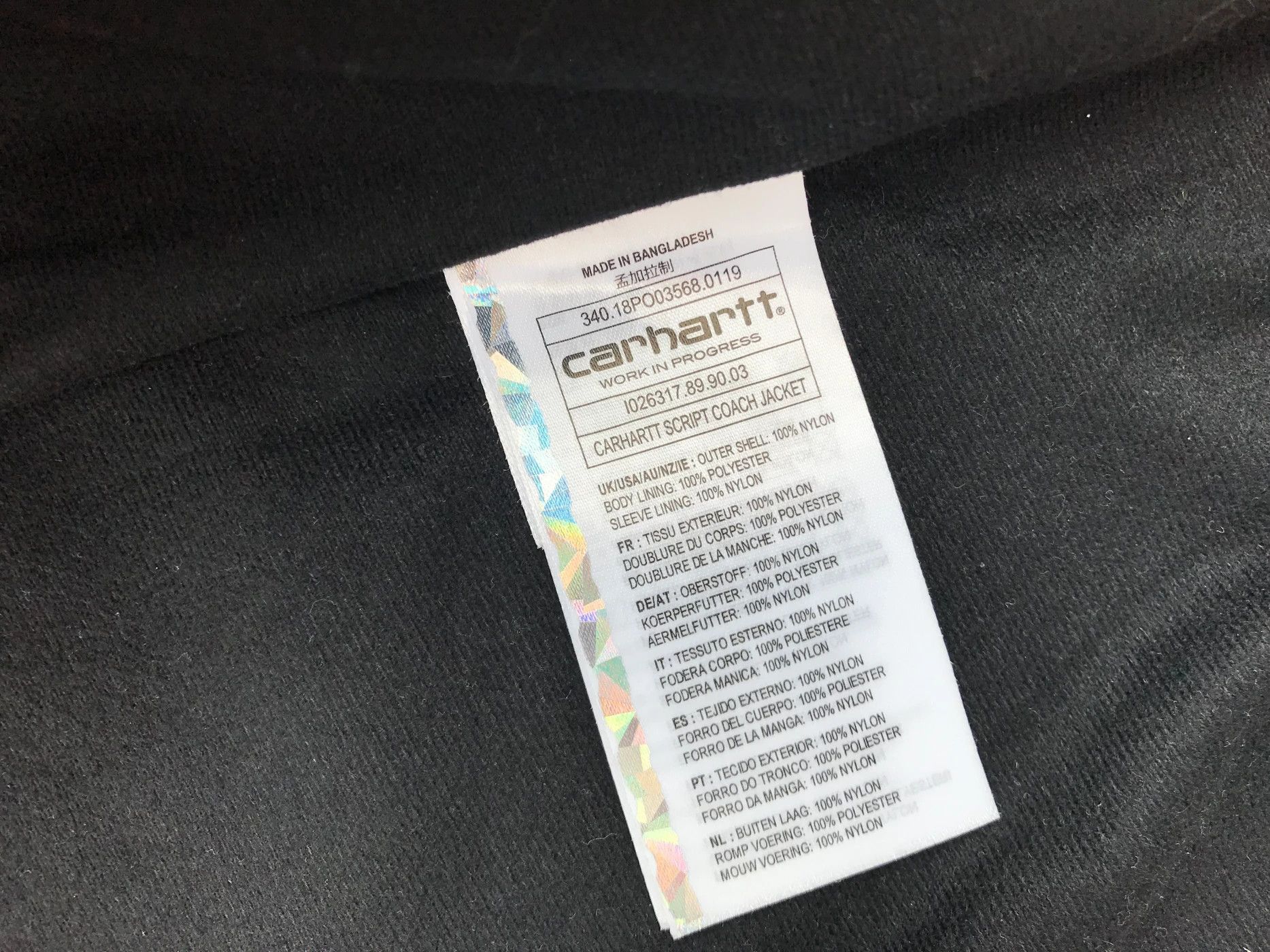 Carhartt Carhartt coach jacket windbreaker Size US L / EU 52-54 / 3 - 3 Thumbnail
