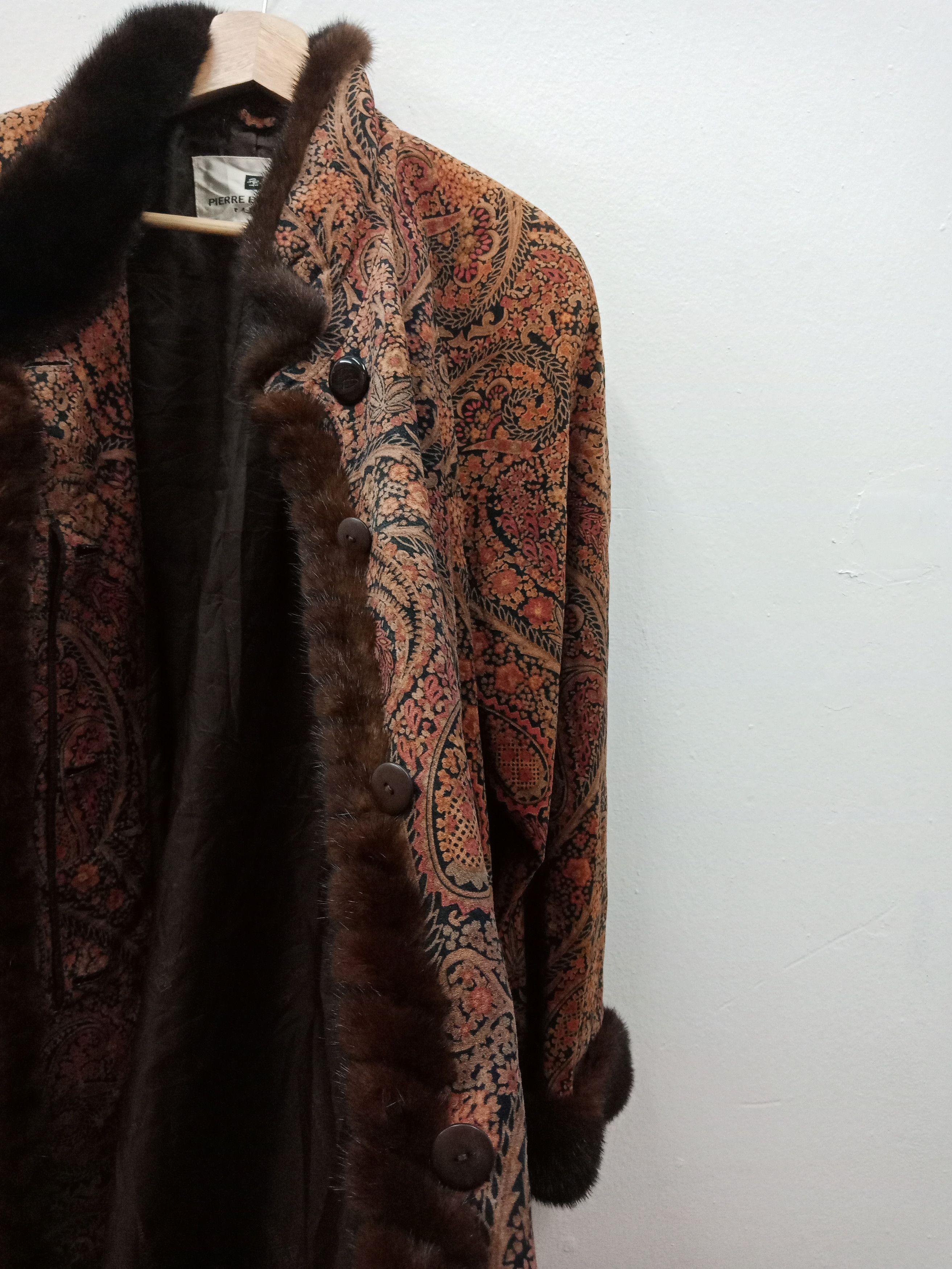Pierre Balmain Pierre Balmain Fur Faux Brown Jacket Size L / US 10 / IT 46 - 6 Thumbnail