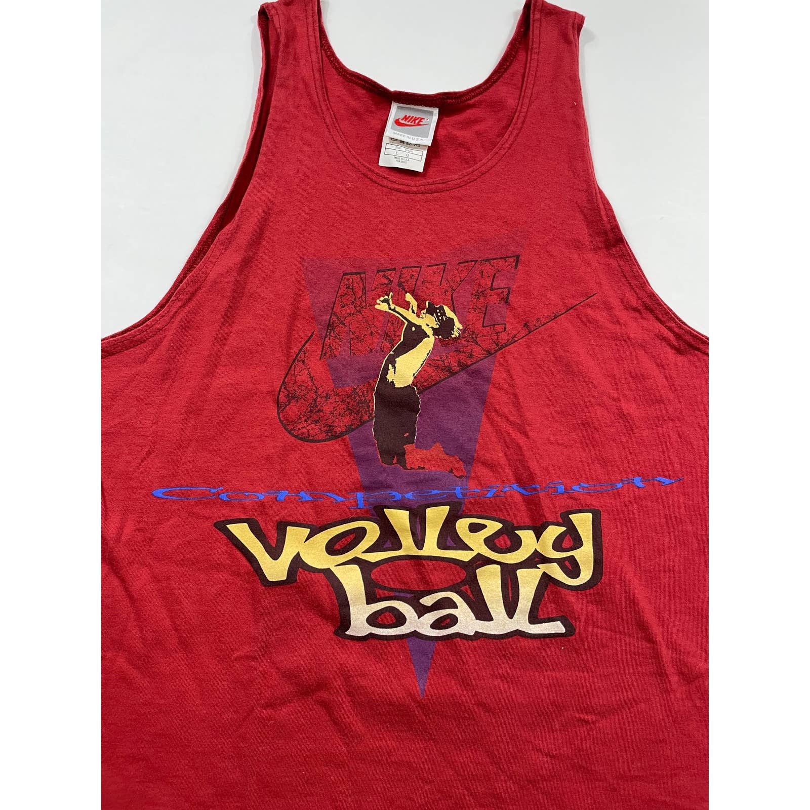 Nike Vintage Nike Volleyball Competition Tank top Grailed