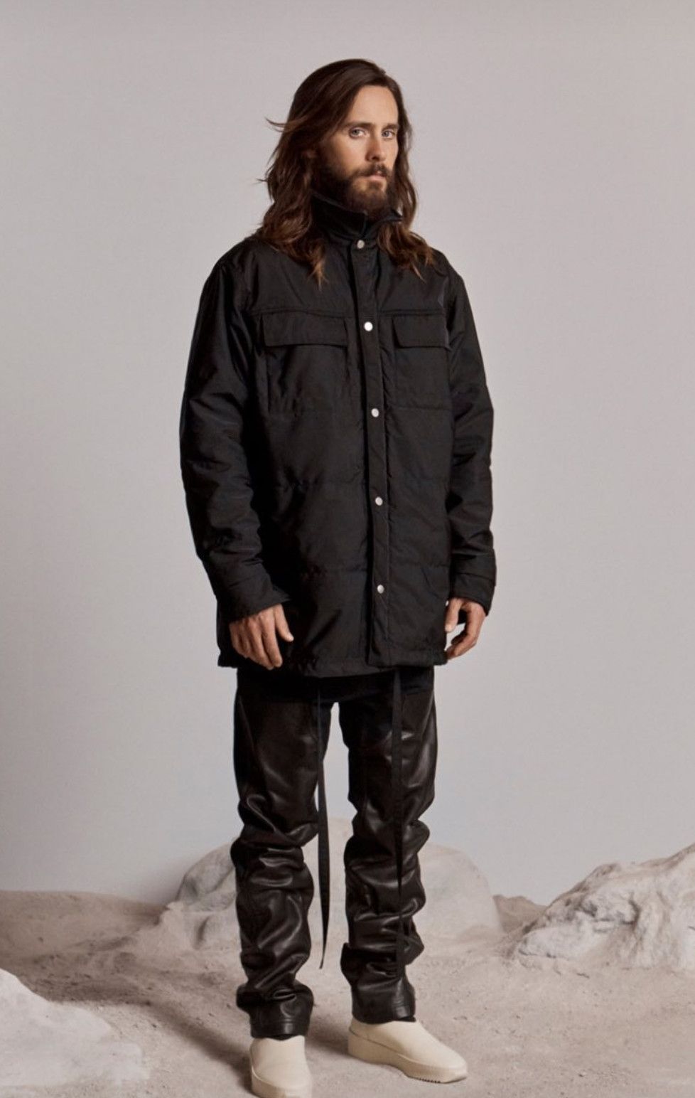 Fear of God fear of god 6th leather canvas work pants | Grailed