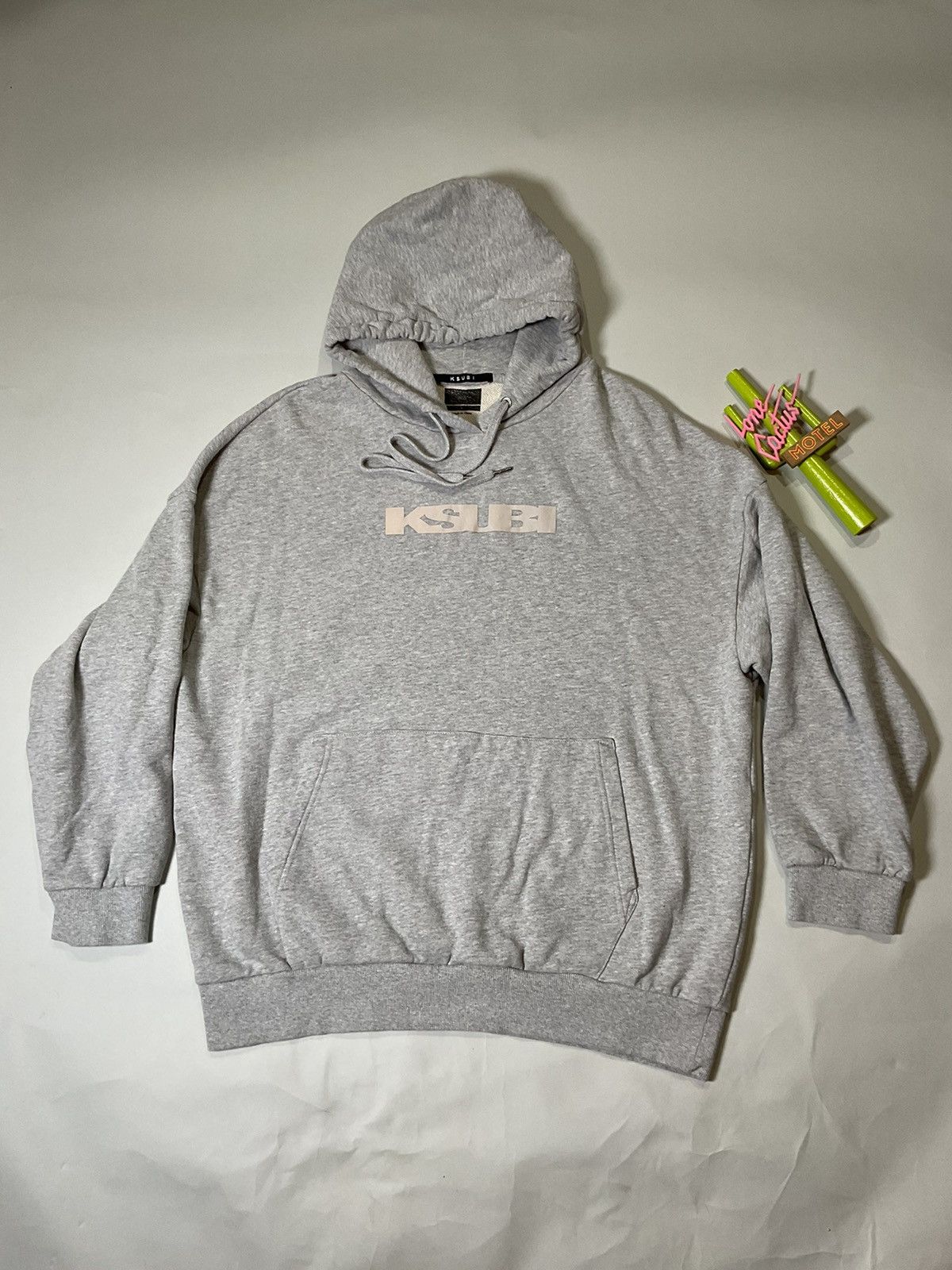 Ksubi Ksubi Kendal Jenner Reflective Logo Oversized Hoodie Rare ...