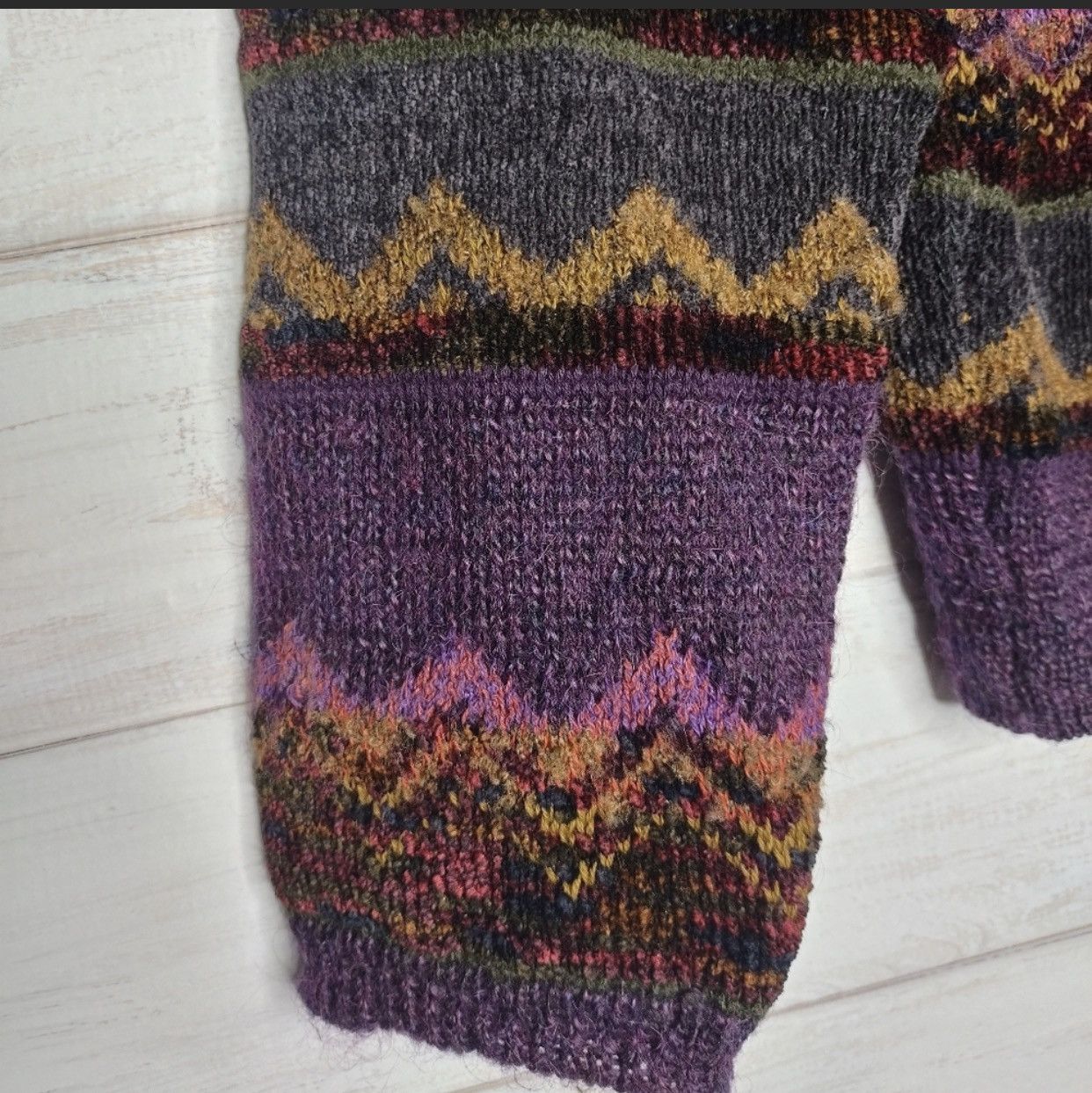 Japanese Brand RARE vintage mohair cardigan sweater Size US M / EU 48-50 / 2 - 3 Thumbnail