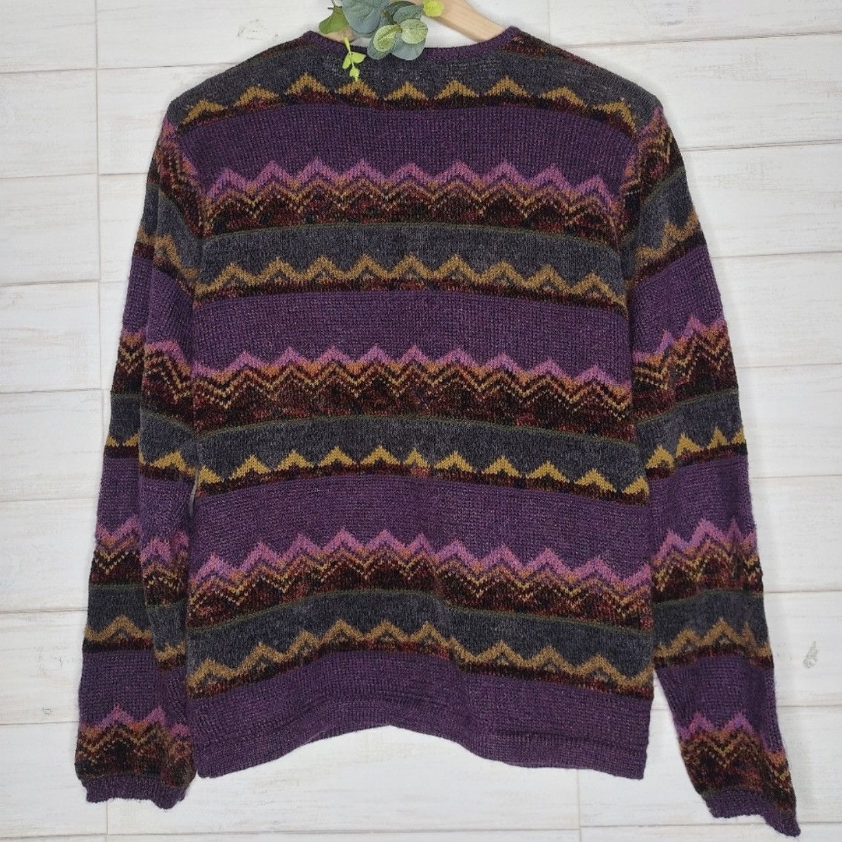 Japanese Brand RARE vintage mohair cardigan sweater Size US M / EU 48-50 / 2 - 2 Thumbnail