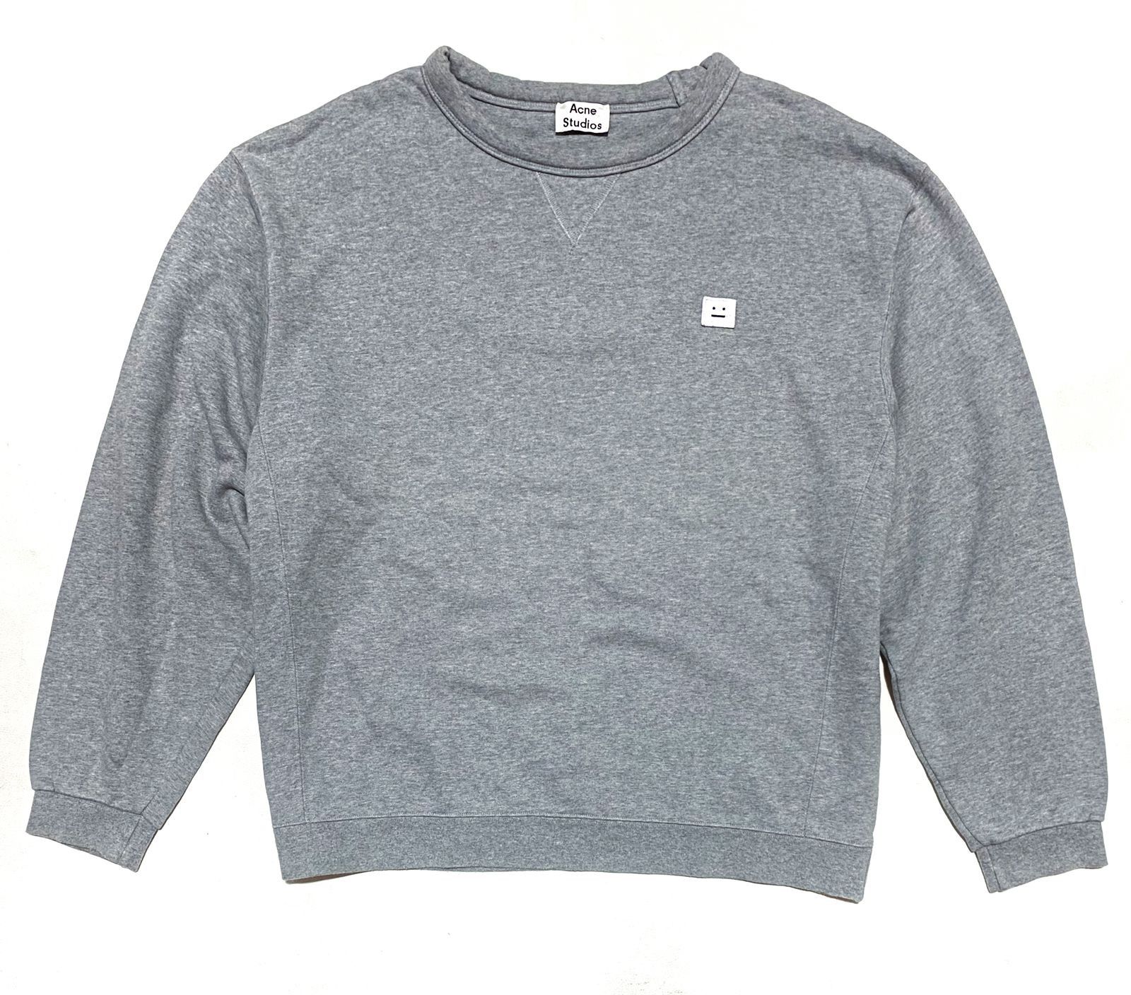 Acne fint face sweatshirt online