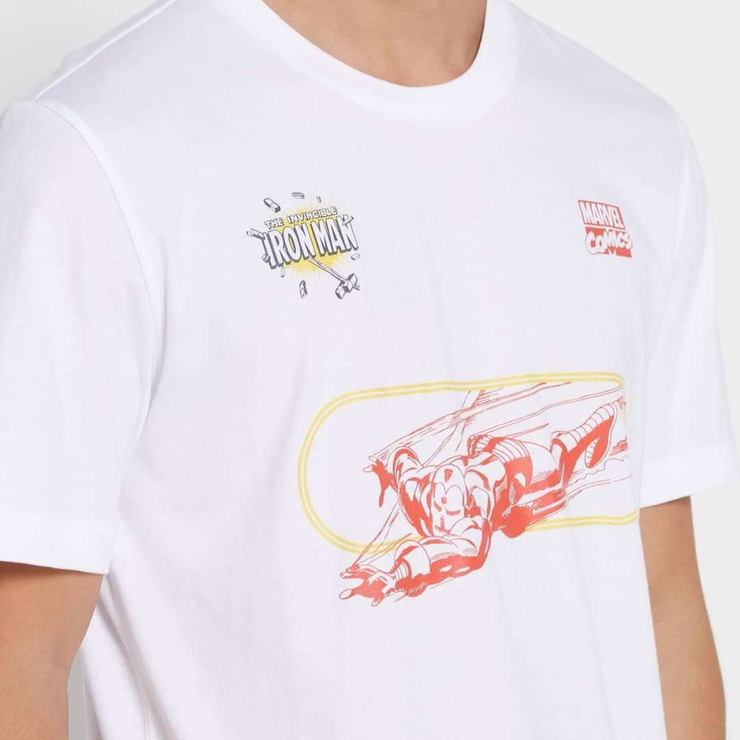 Adidas × Marvel Comics BNWT Adidas x Marvel Iron Man tshirt comic Size US M / EU 48-50 / 2 - 1 Thumbnail