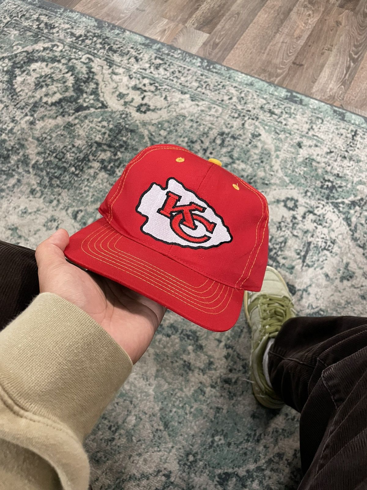 NFL Kansas City Chiefs Old School Retro Vintage Snapback Licensed Annco Hat  Cap - Sinbad Sports Store